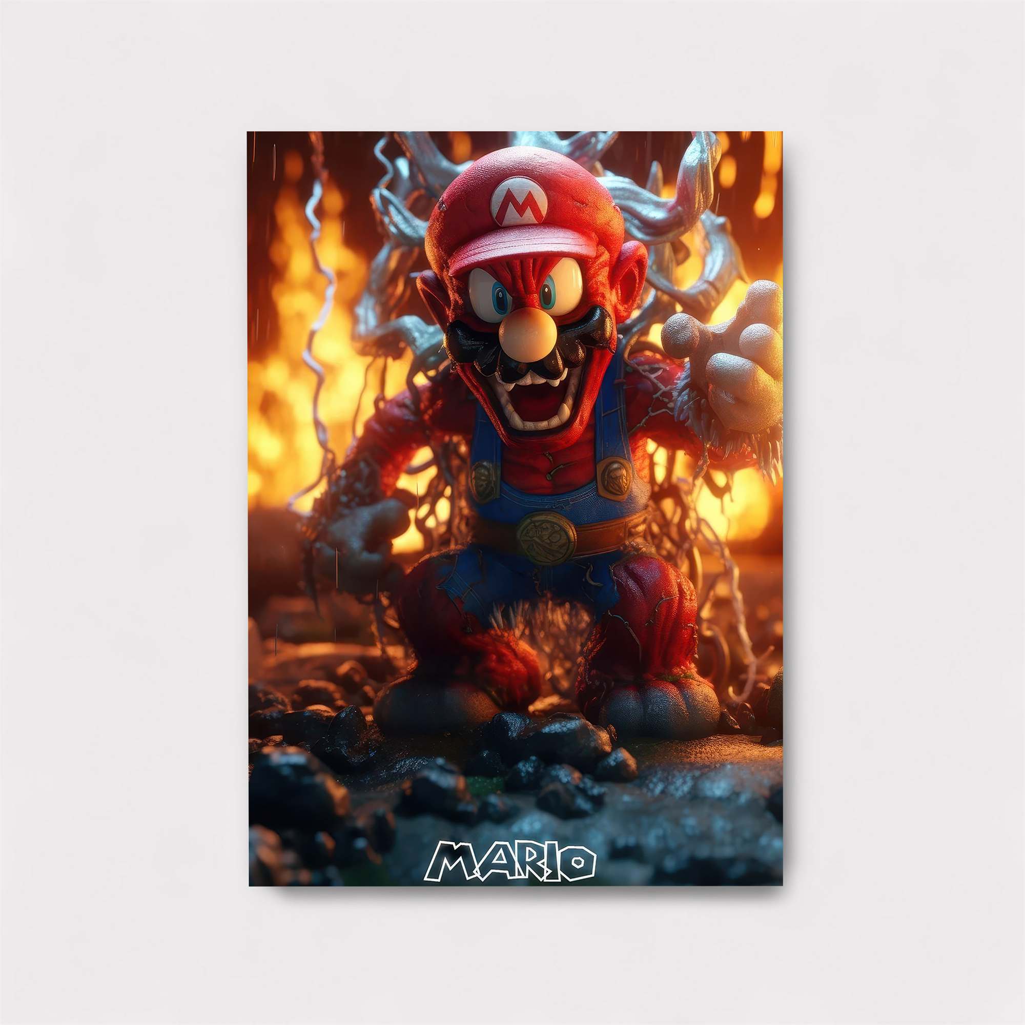 Mario Menace Safe Wall Magnetic / M