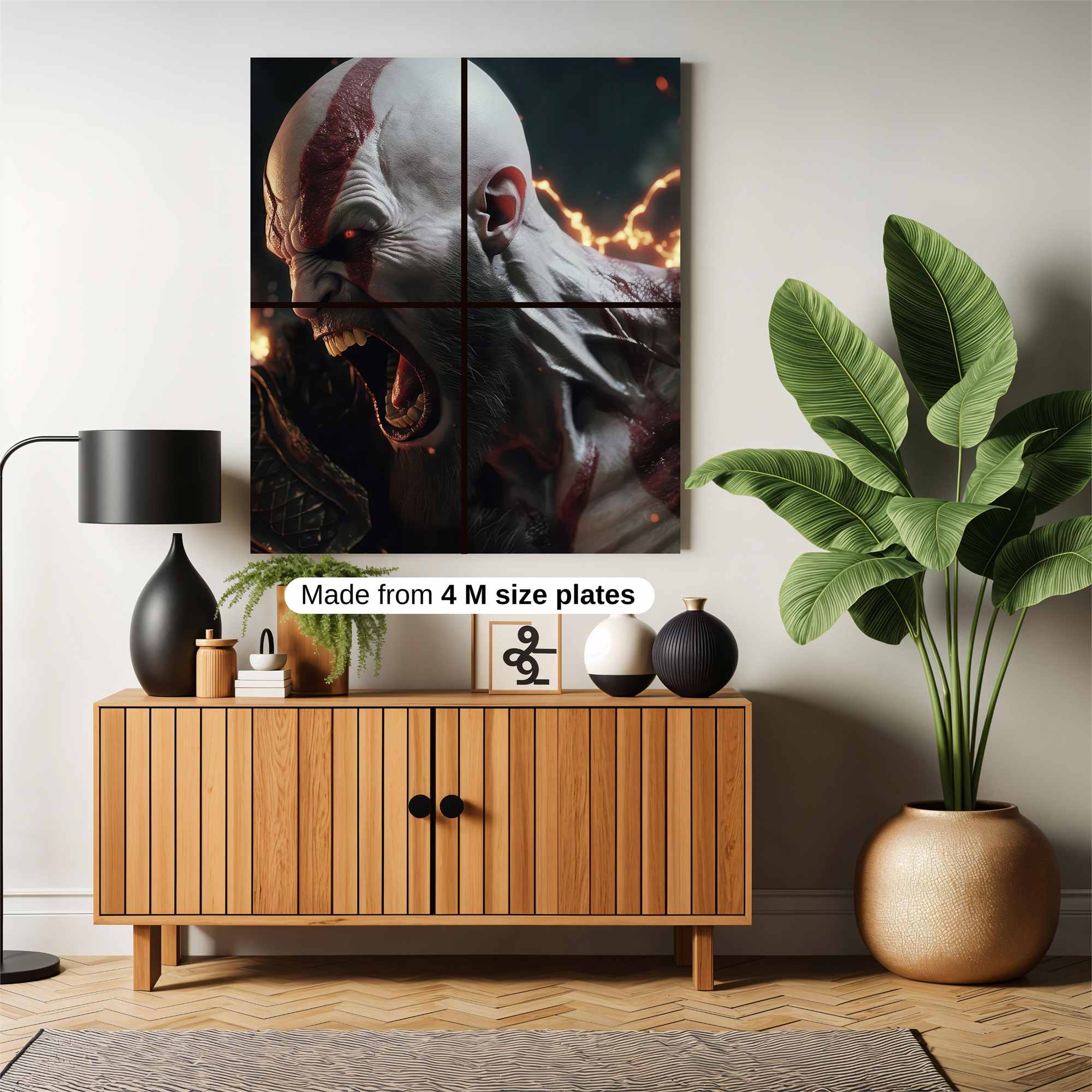 Kratos Enraged Safe Wall Magnetic / M
