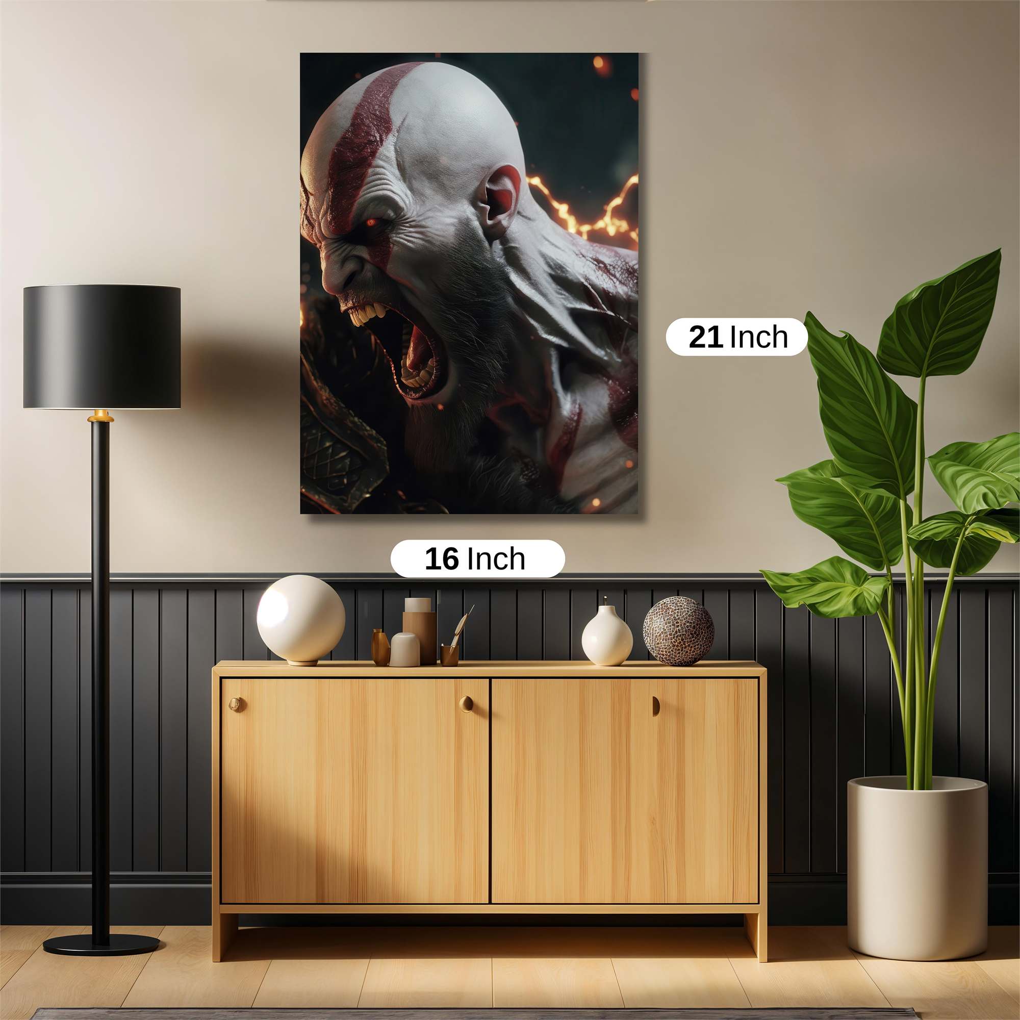 Kratos Enraged Safe Wall Magnetic / M