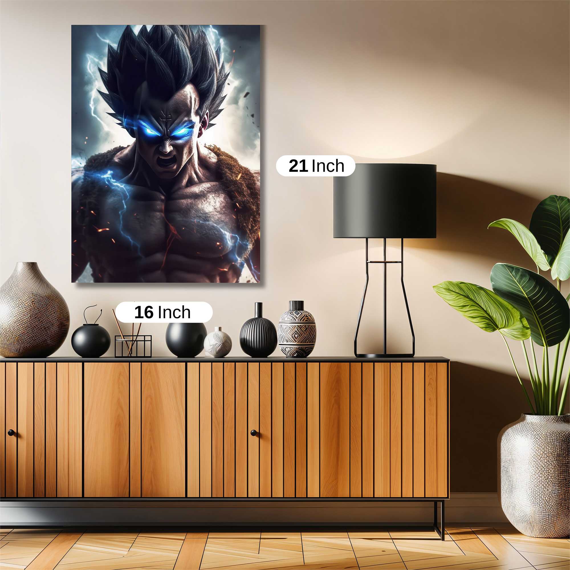 Goku Ferocious Safe Wall Magnetic / M