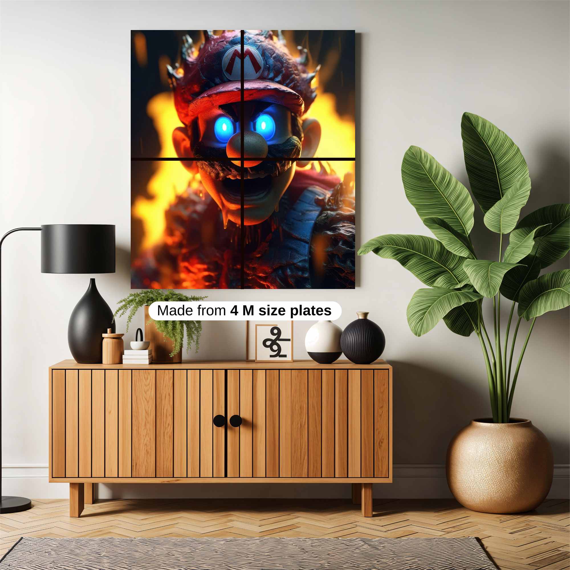 Mario Menace Safe Wall Magnetic / M