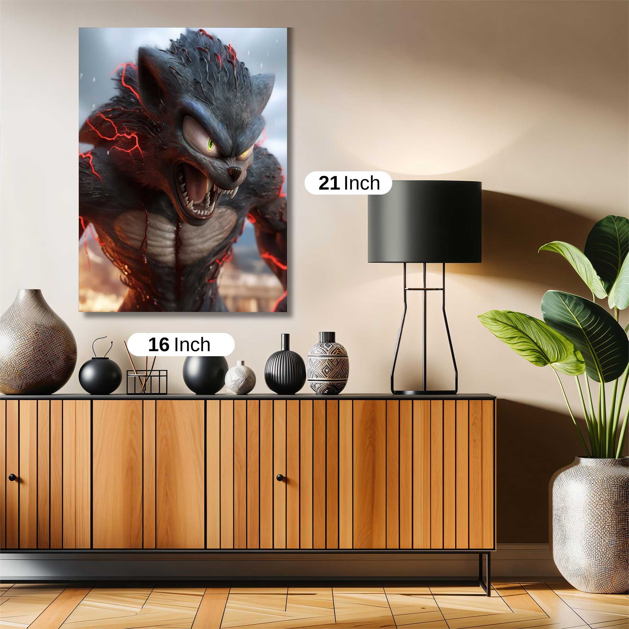 Sonic Rage Safe Wall Magnetic / M