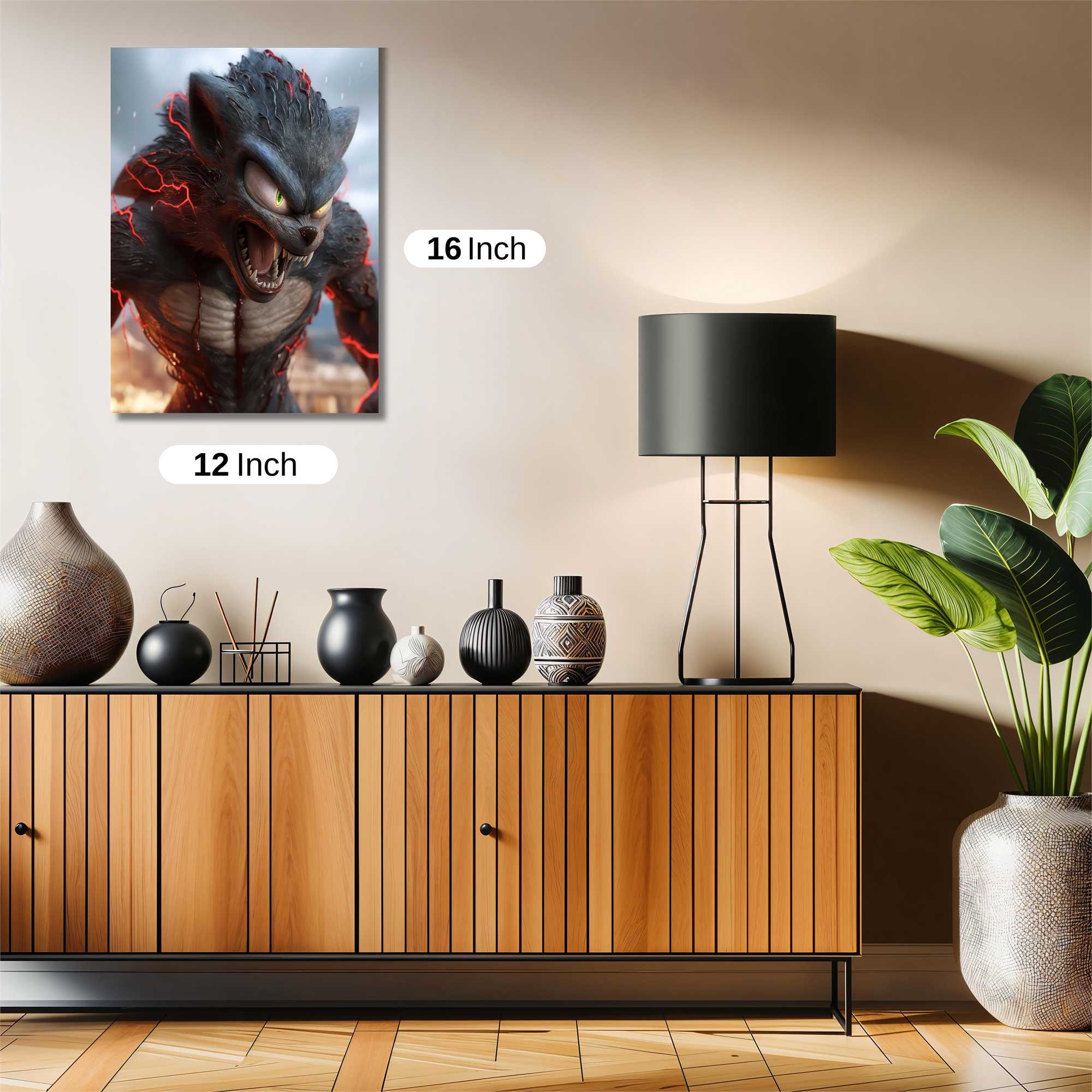 Sonic Rage Safe Wall Magnetic / M