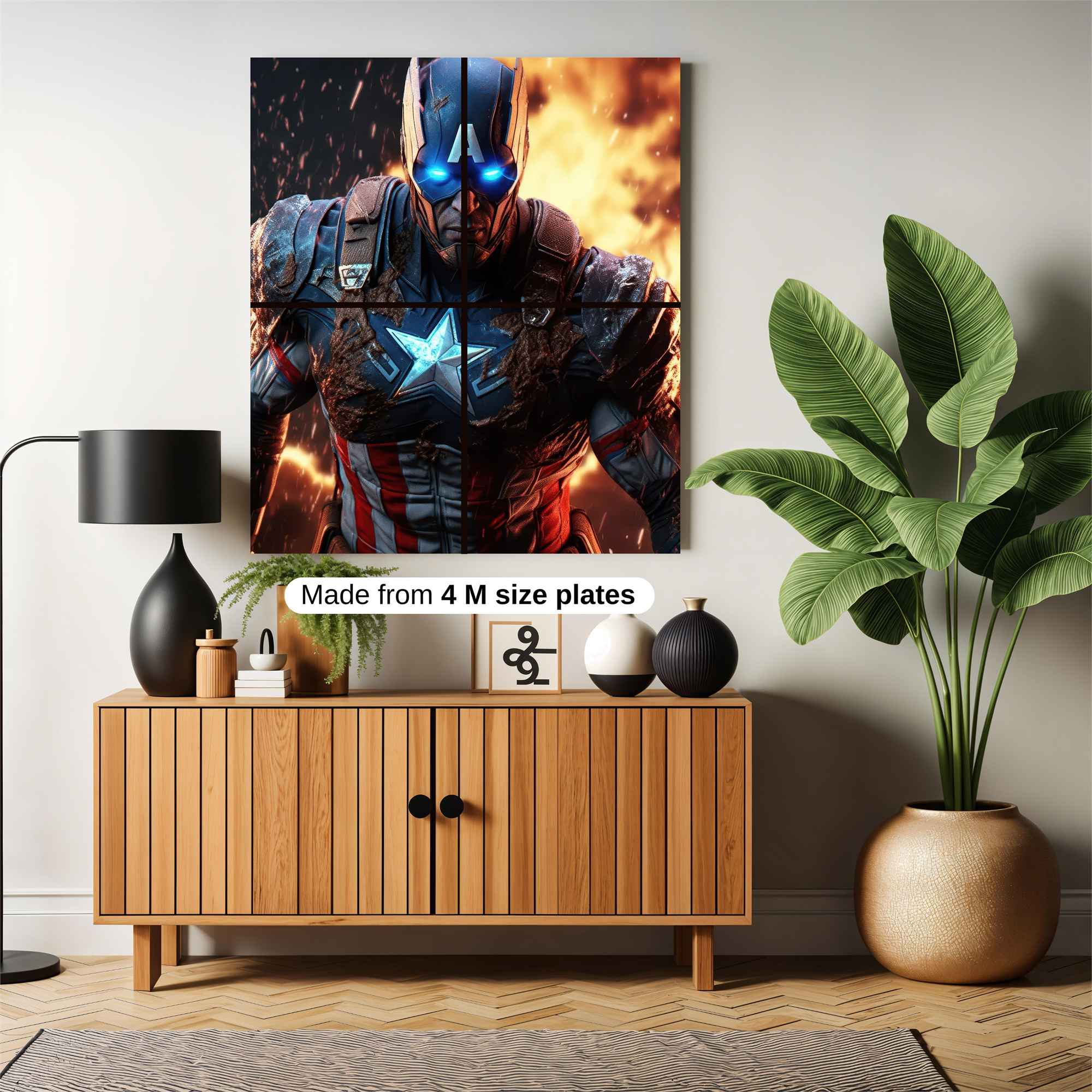 Captain Resolute Safe Wall Magnetic / M