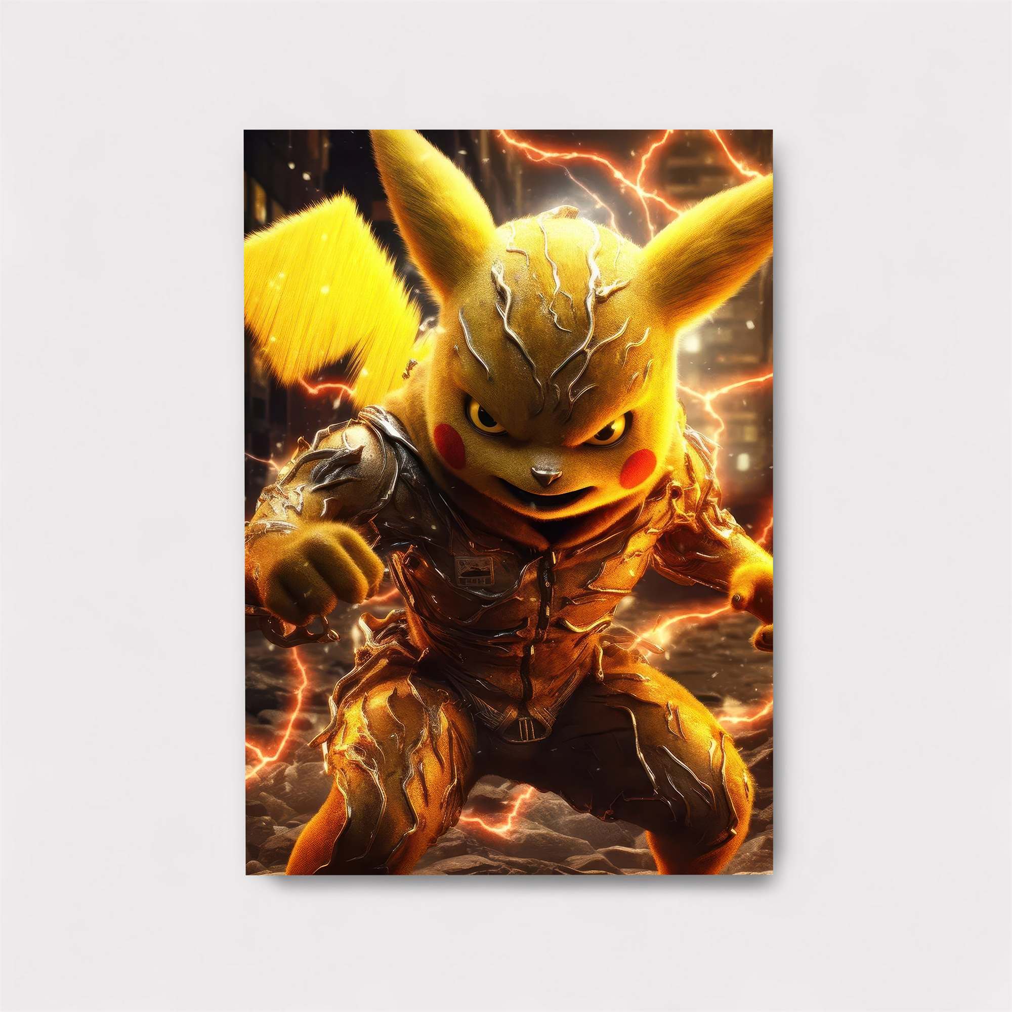 Pikachu Rage Safe Wall Magnetic / M