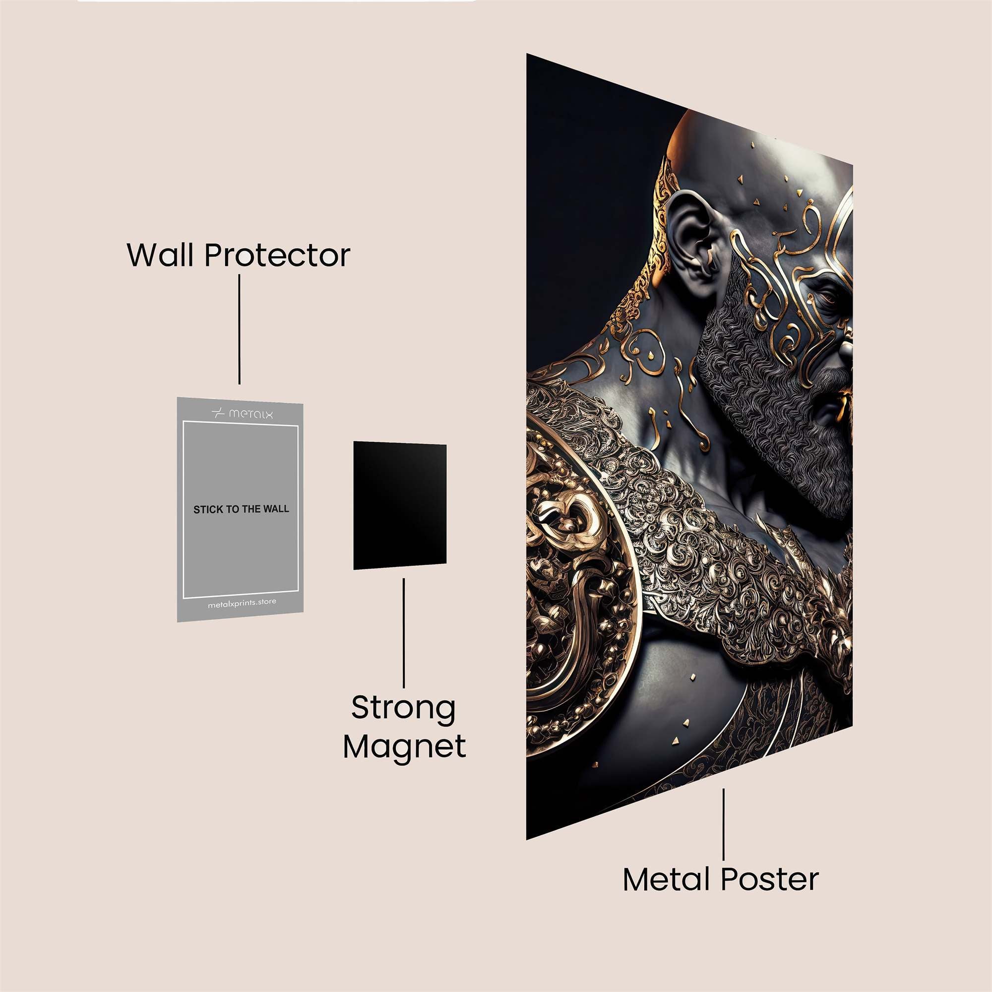 Kratos Regal Safe Wall Magnetic / M