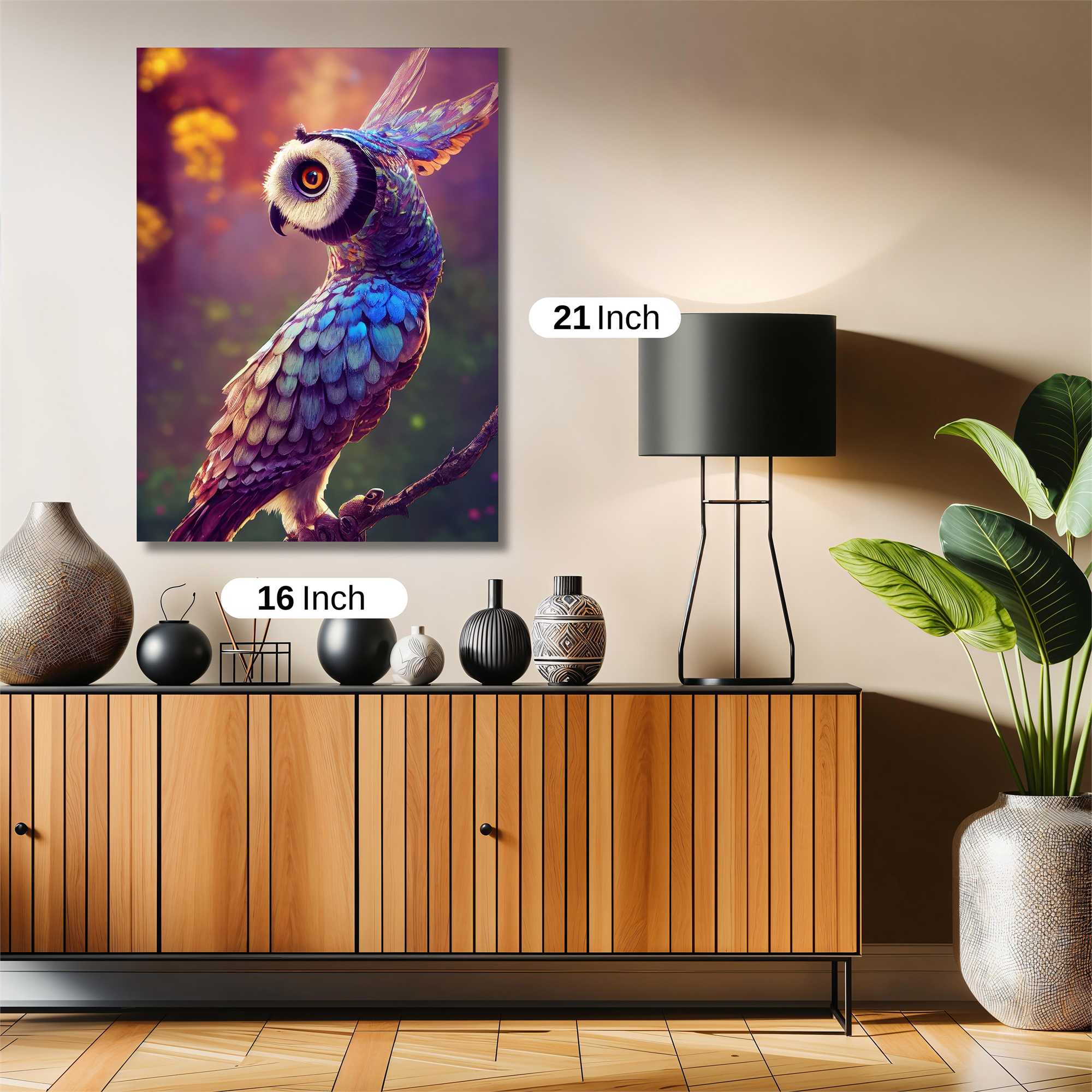 Owl Enchantment Safe Wall Magnetic / M