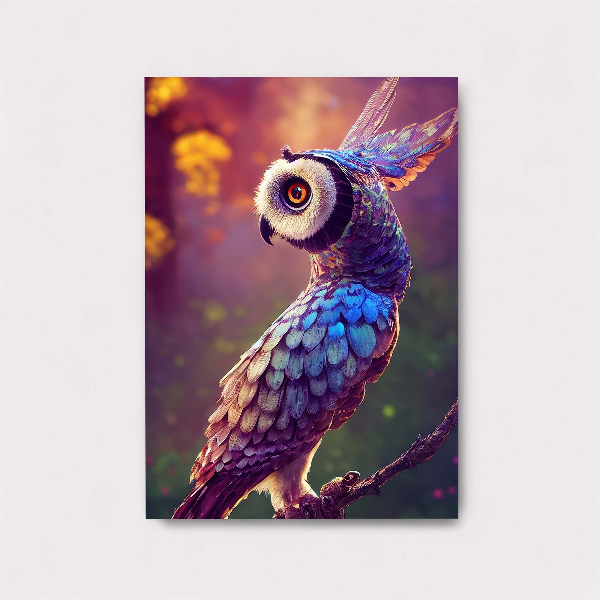 Owl Enchantment Safe Wall Magnetic / M