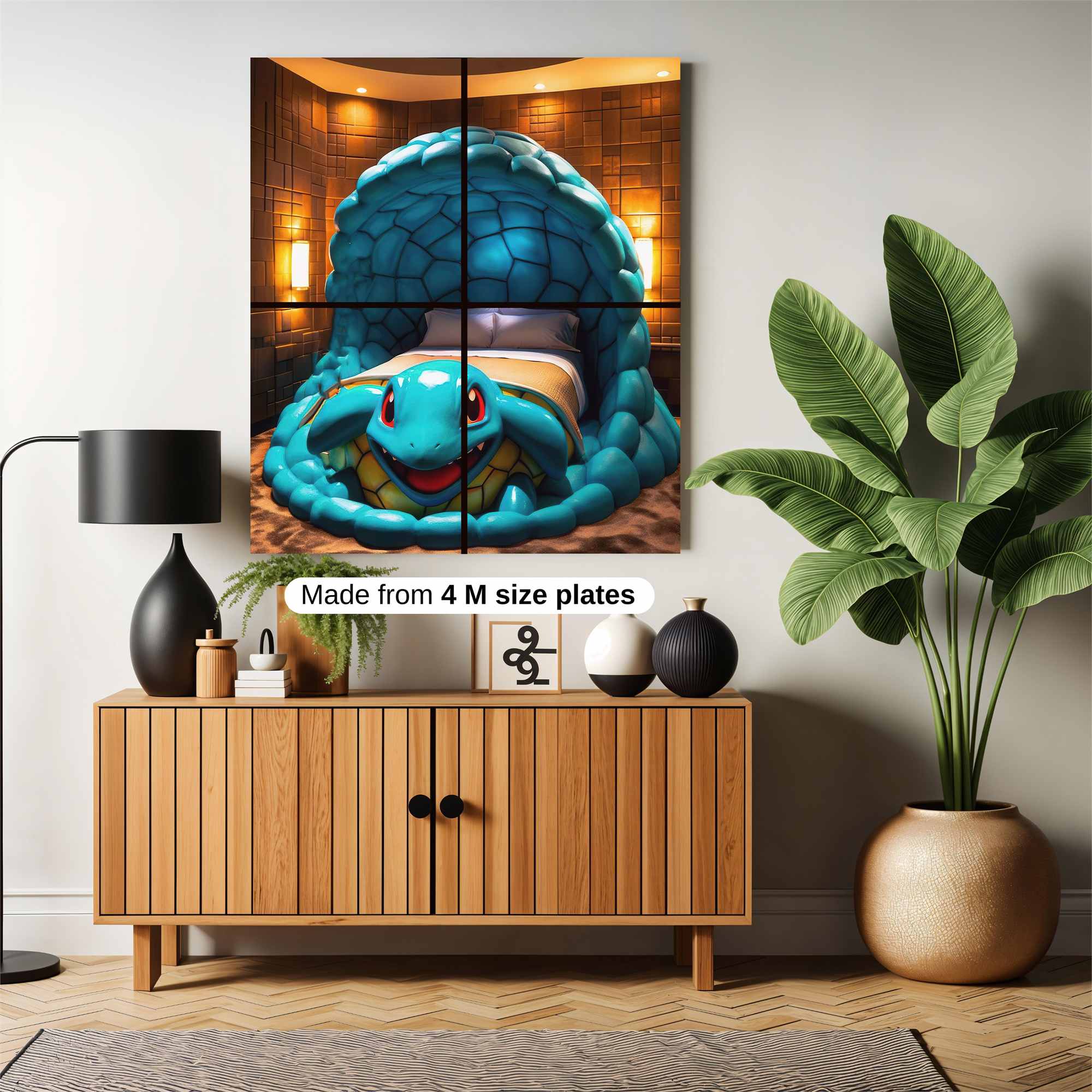 Squirtle Serenity Safe Wall Magnetic / M