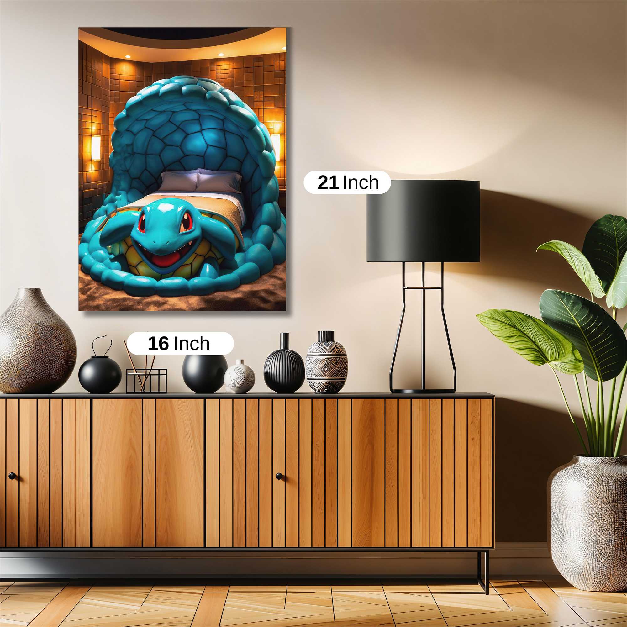 Squirtle Serenity Safe Wall Magnetic / M