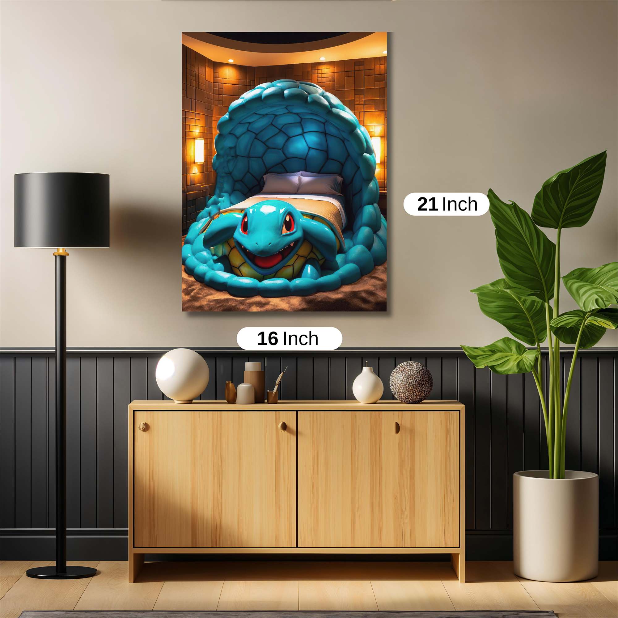 Squirtle Serenity Safe Wall Magnetic / M