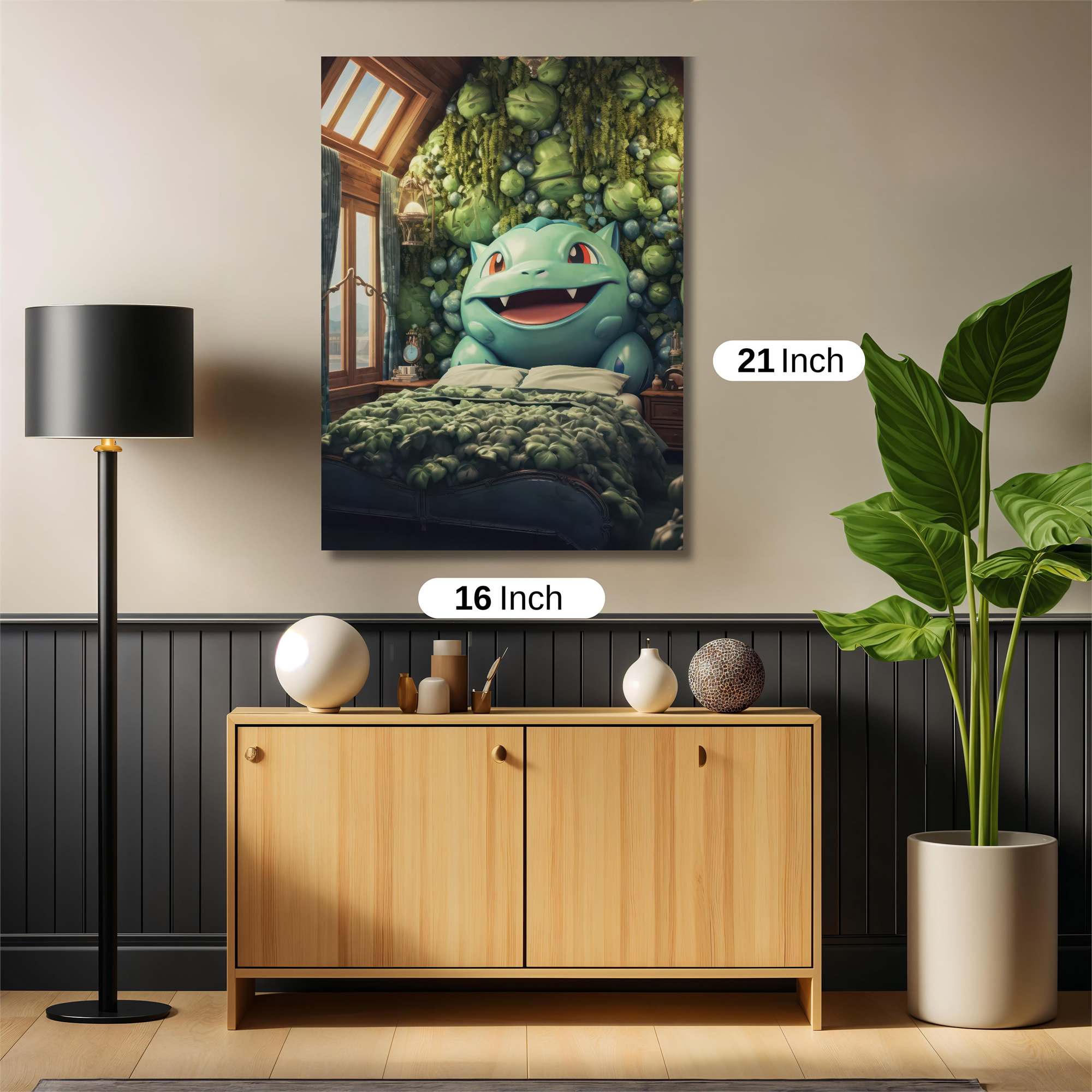 Bulbasaur Bliss Safe Wall Magnetic / M