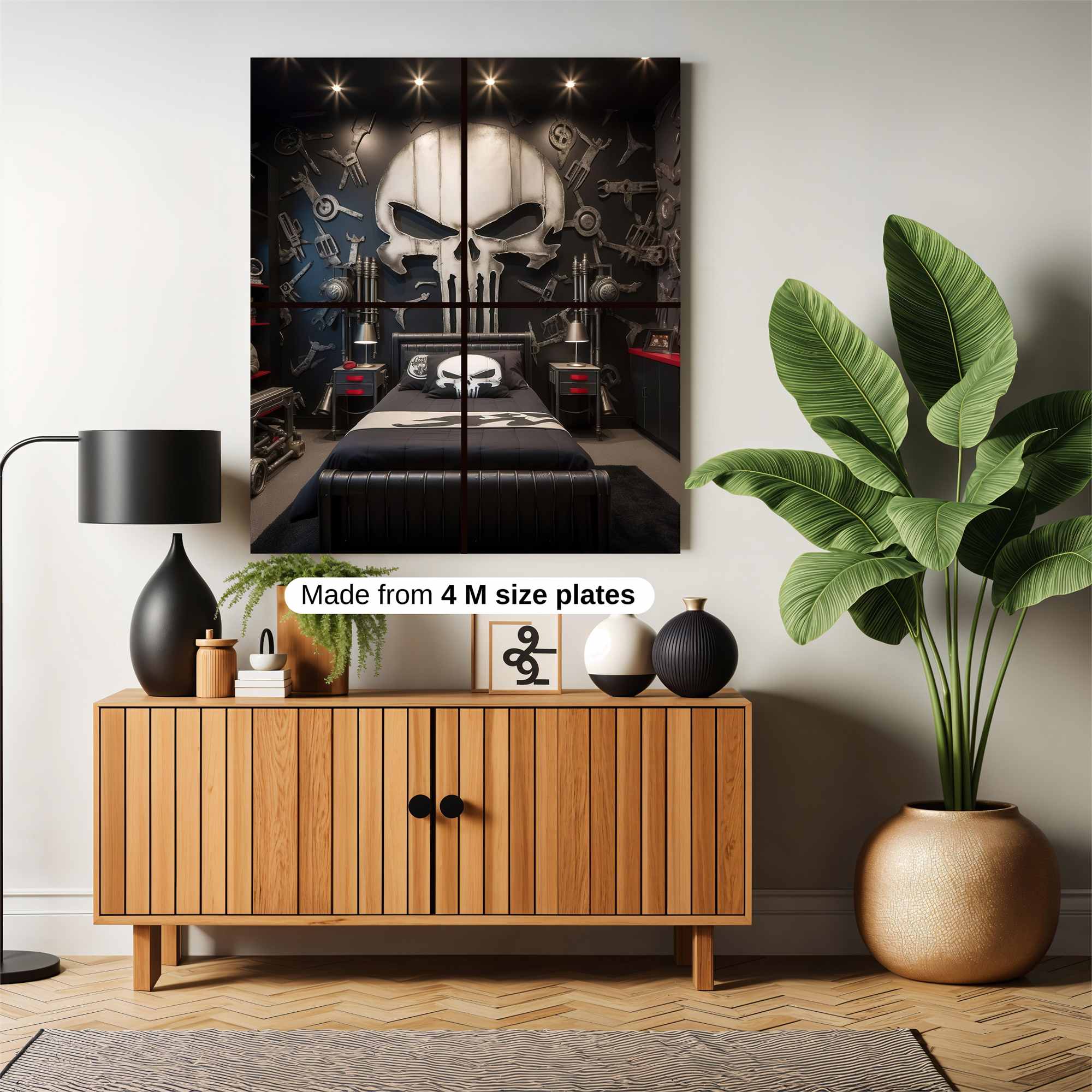 Punisher Dark Safe Wall Magnetic / M