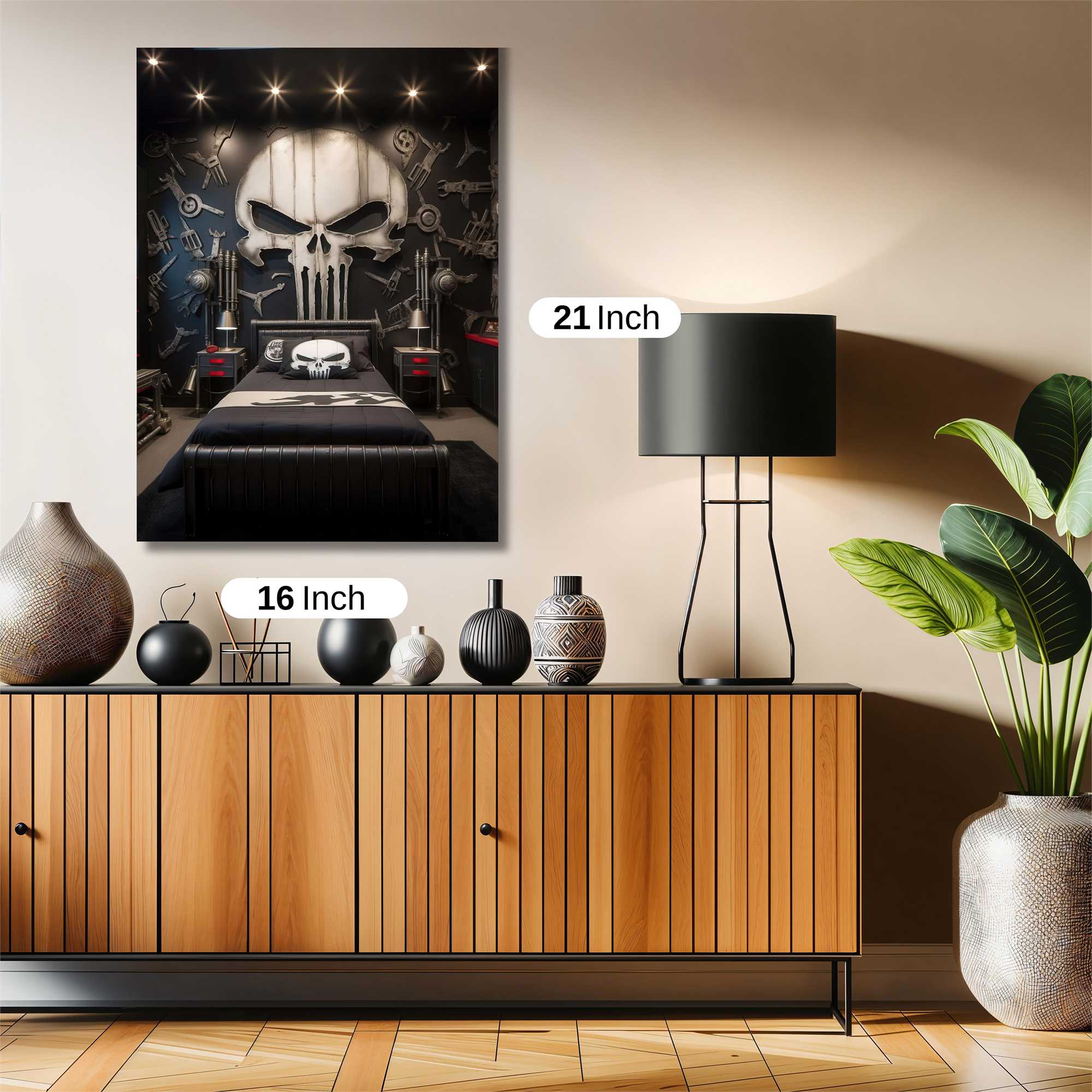 Punisher Dark Safe Wall Magnetic / M