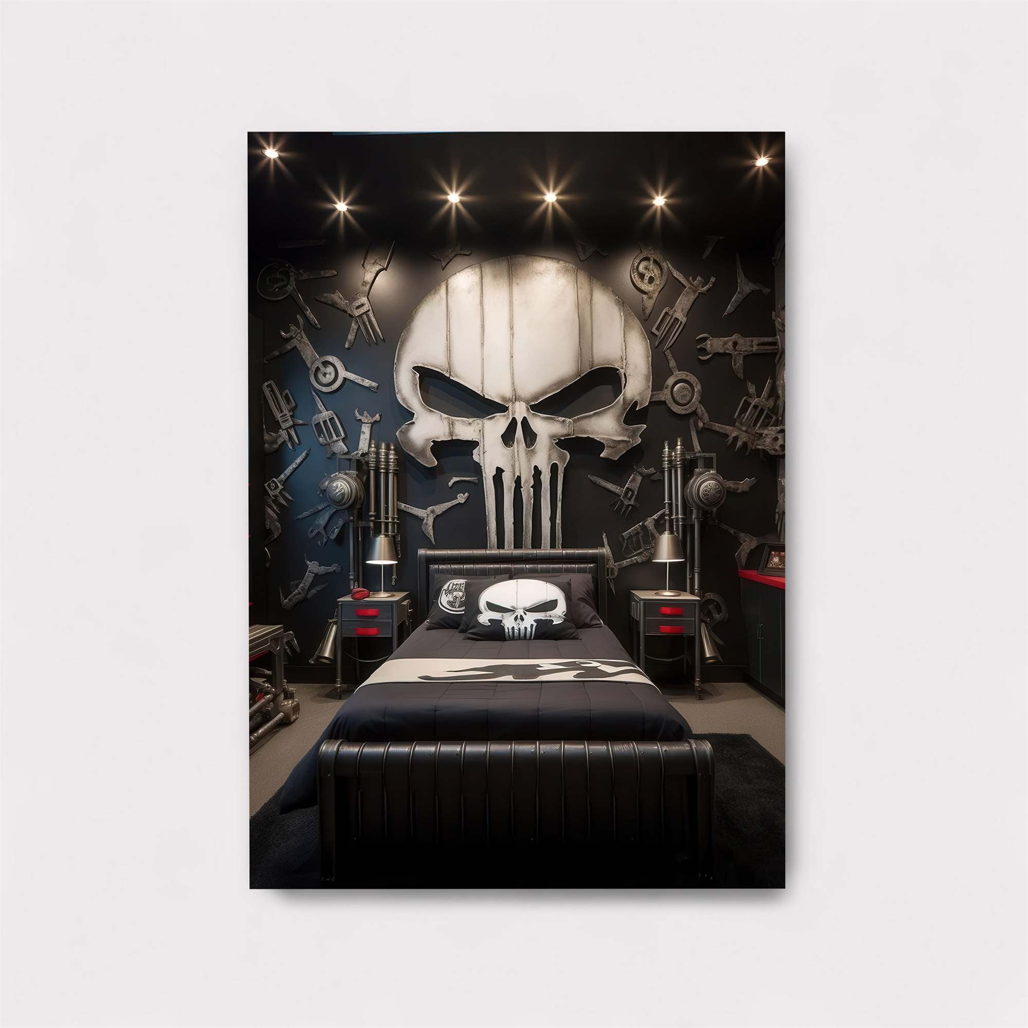 Punisher Dark Safe Wall Magnetic / M