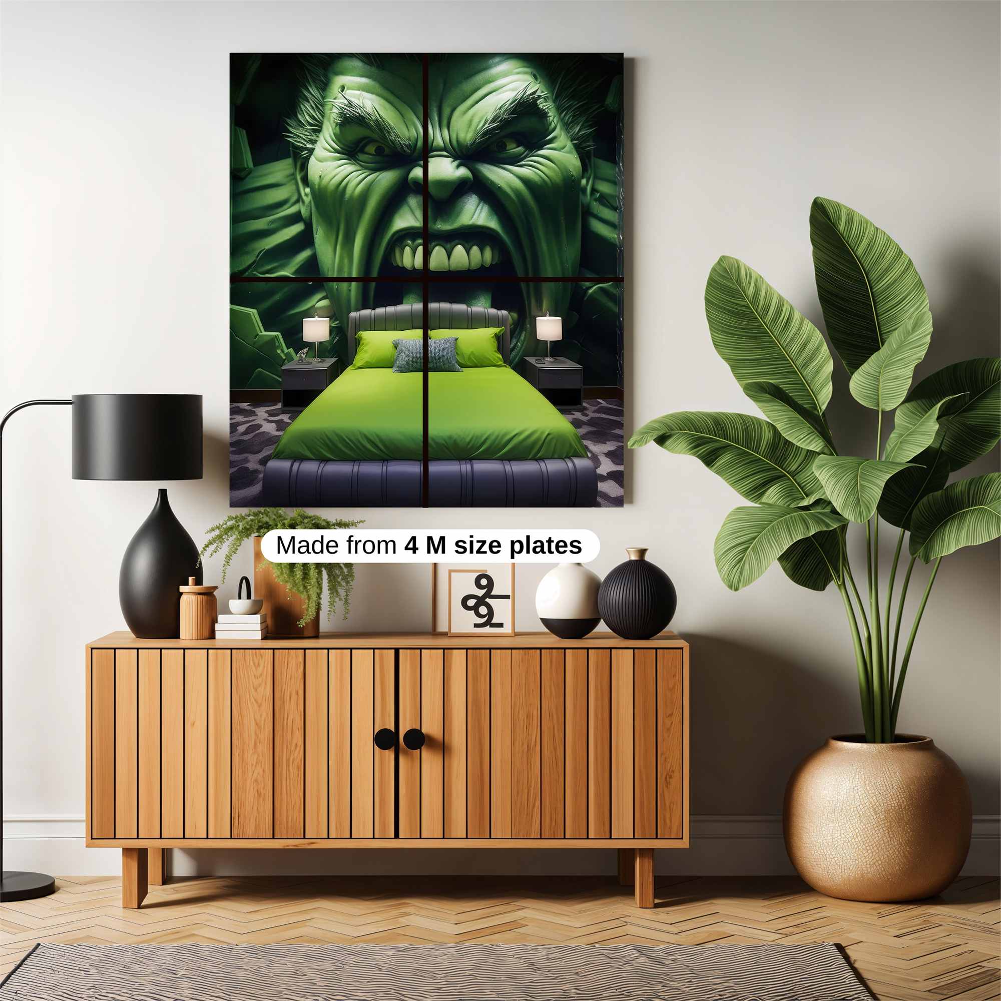 Hulk Rage Safe Wall Magnetic / M
