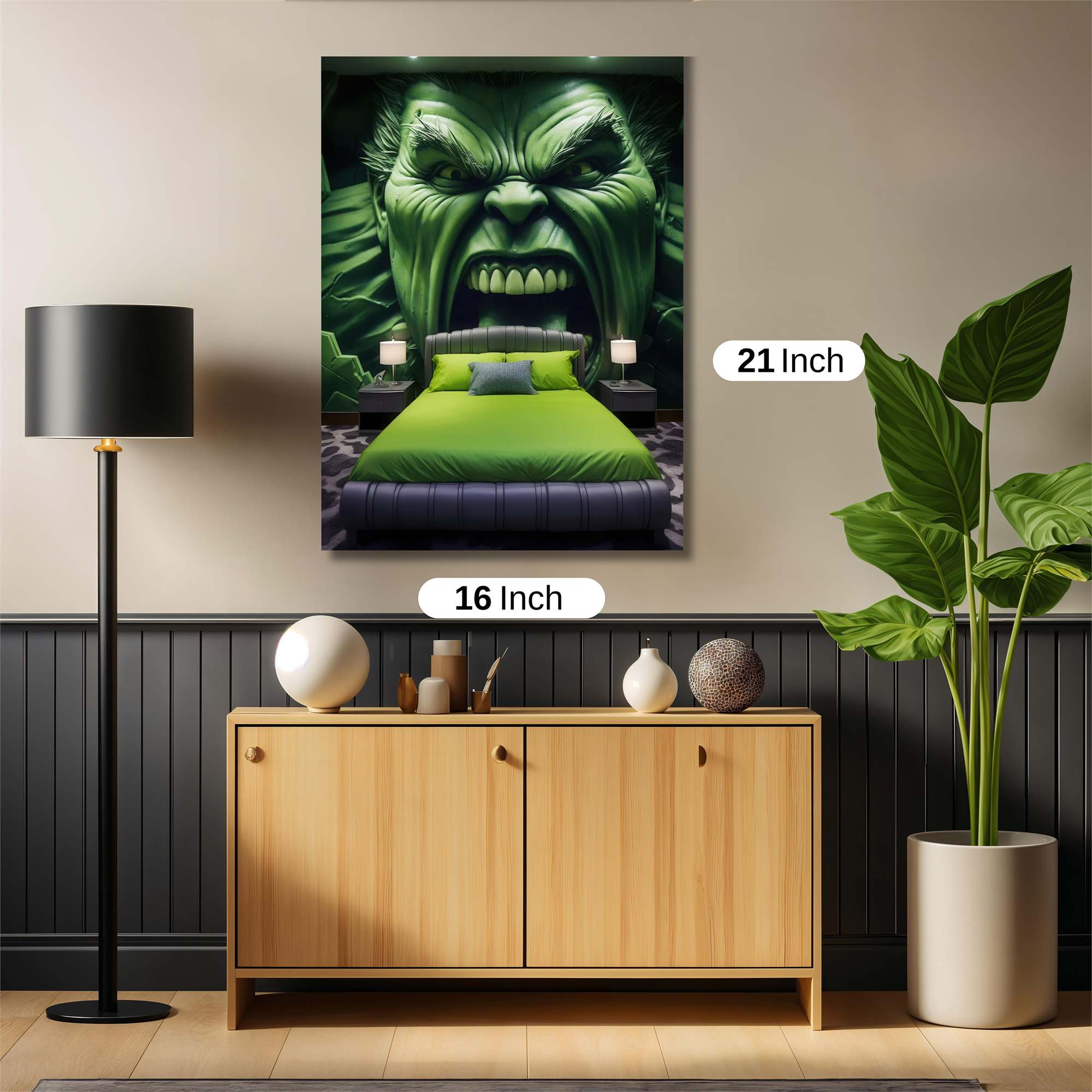 Hulk Rage Safe Wall Magnetic / M
