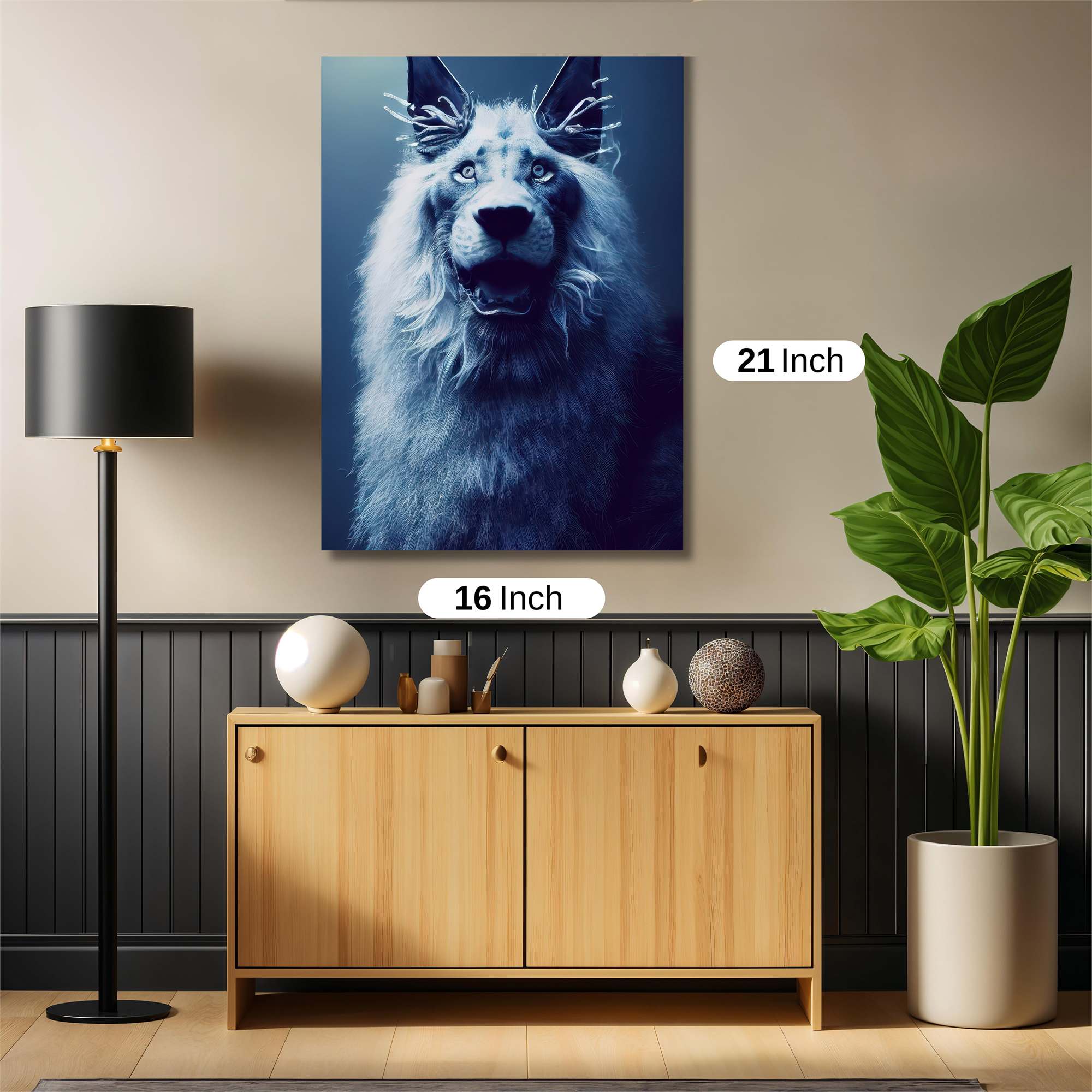 Mystic Howl Safe Wall Magnetic / M