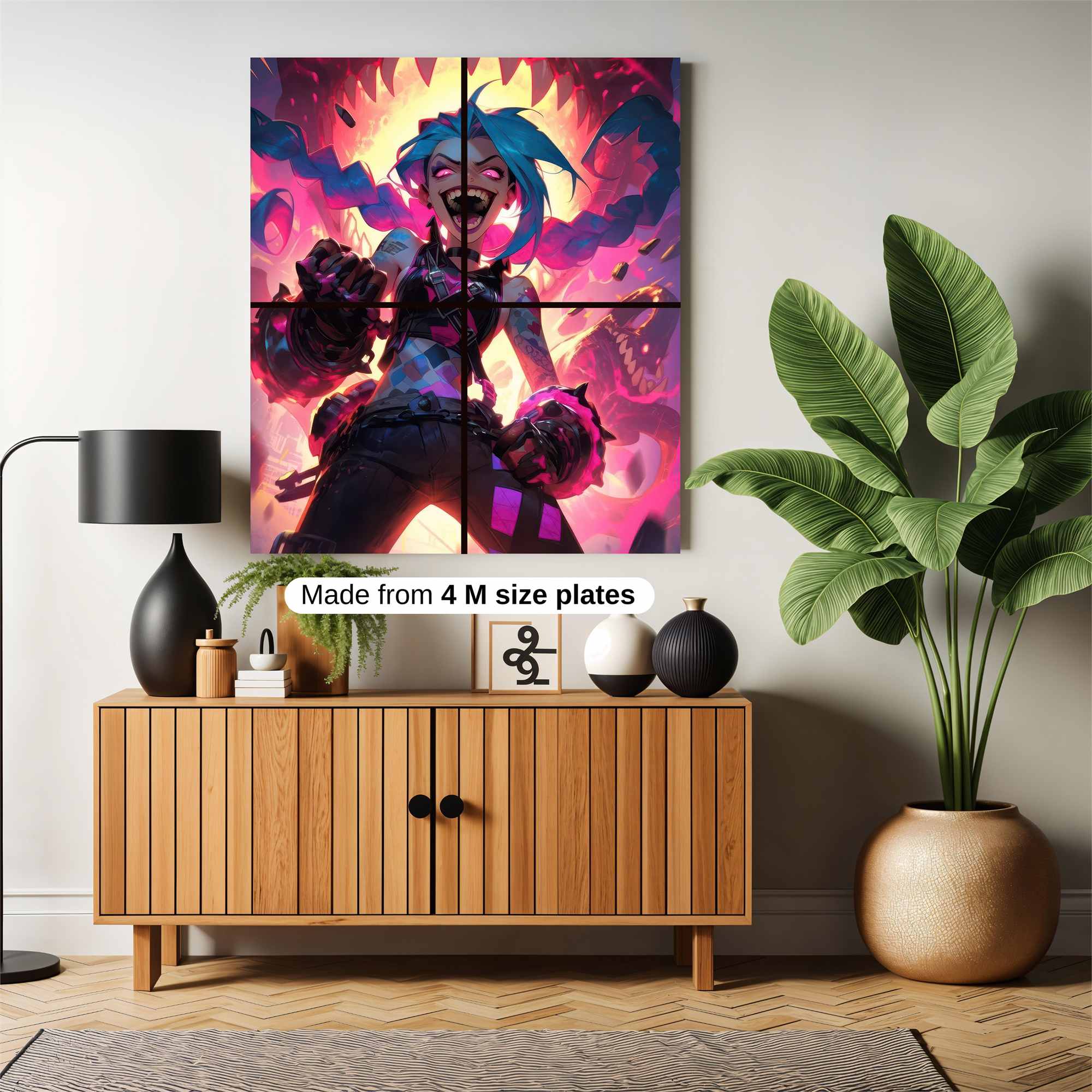 Jinx Chaos Safe Wall Magnetic / M