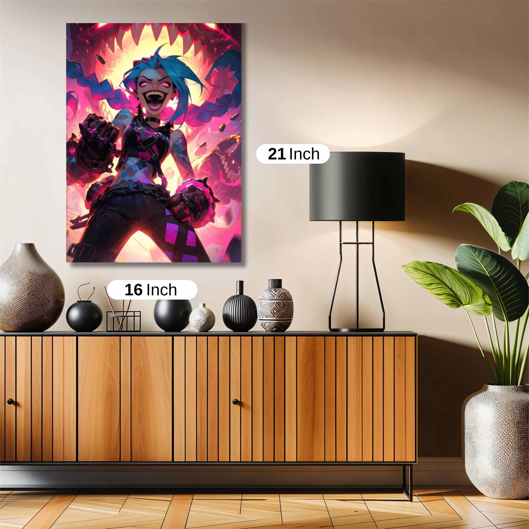 Jinx Chaos Safe Wall Magnetic / M