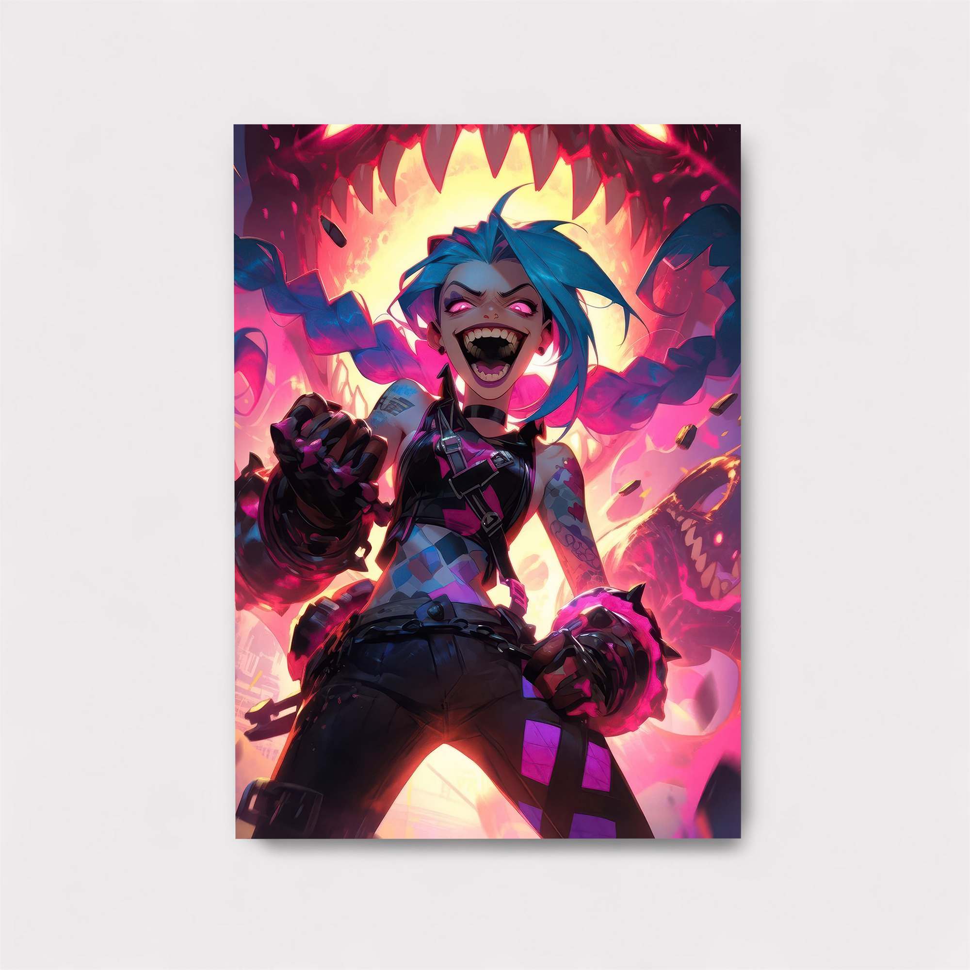 Jinx Chaos Safe Wall Magnetic / M