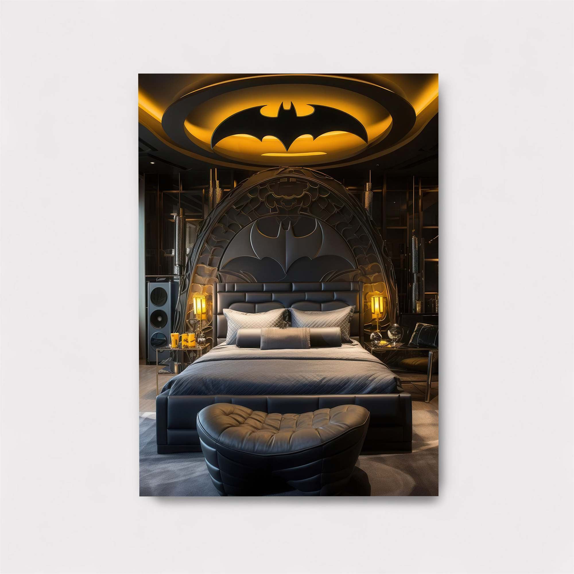 Batman Brooding Safe Wall Magnetic / M