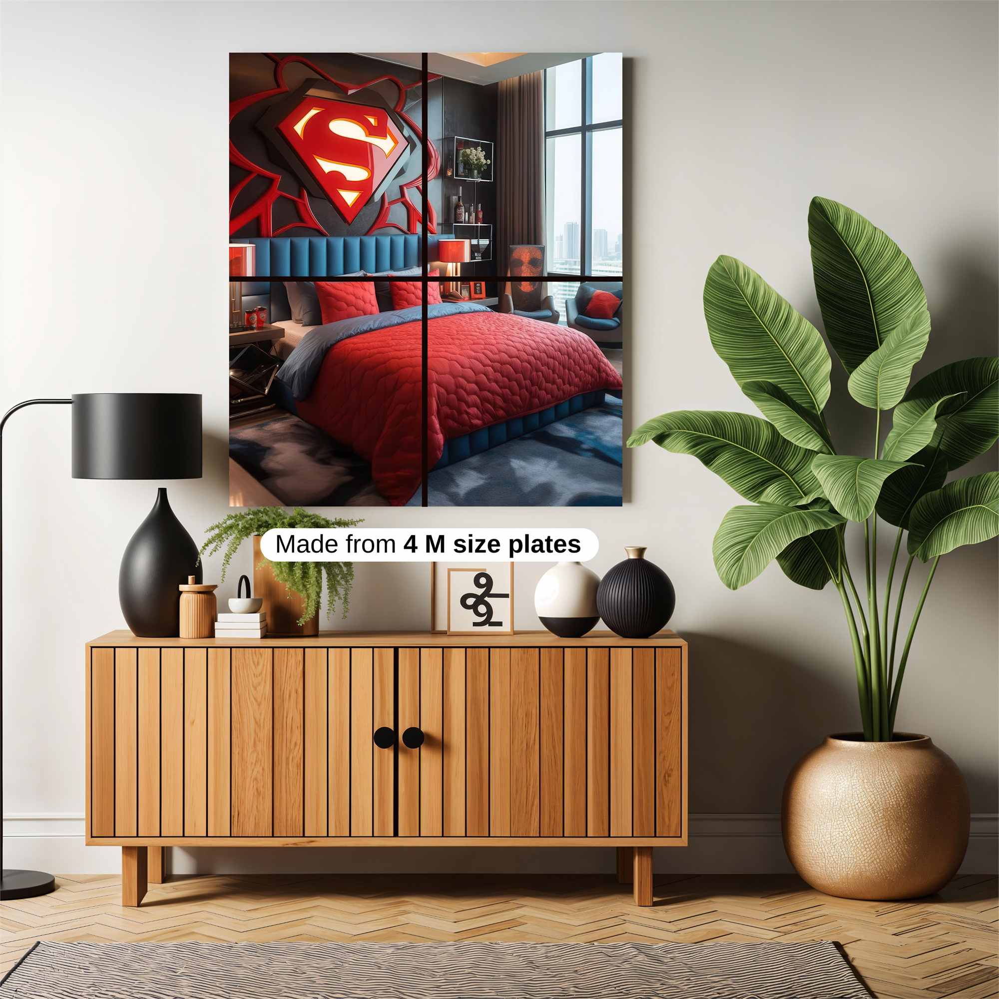Superman Serenity Safe Wall Magnetic / M