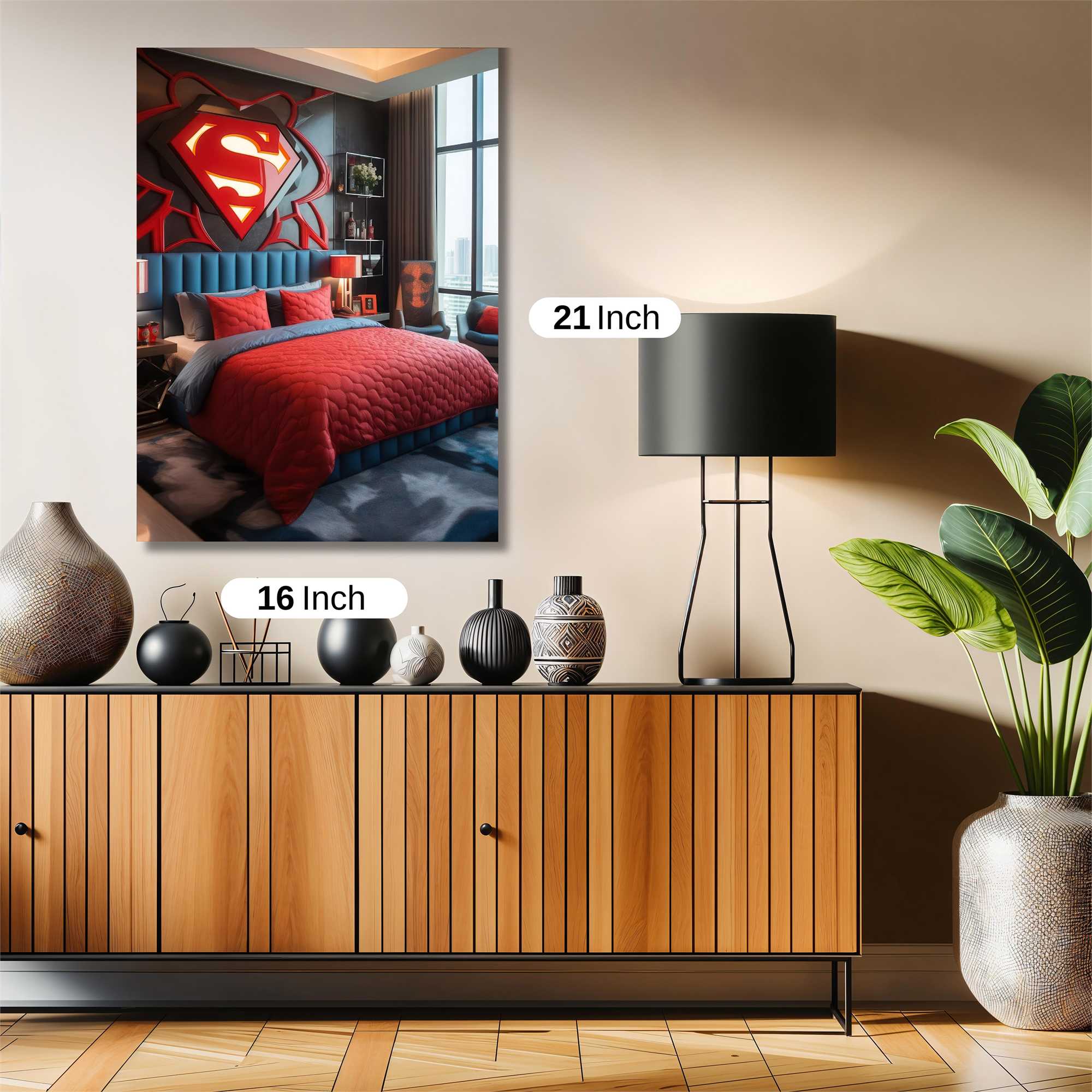 Superman Serenity Safe Wall Magnetic / M