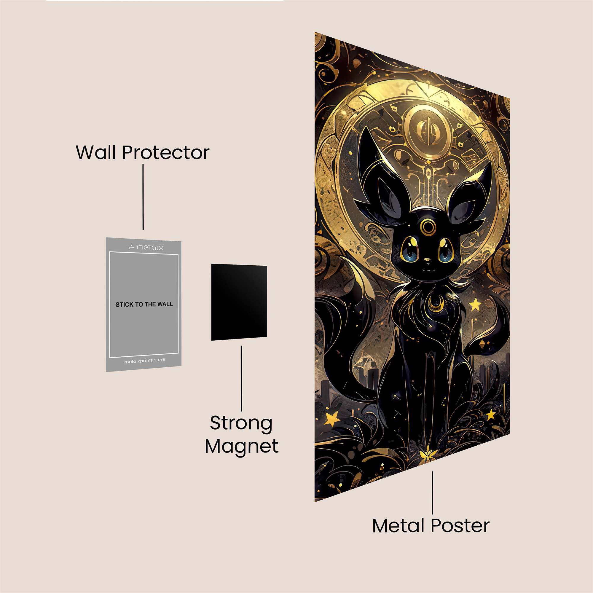 Espeon Enigma Safe Wall Magnetic / M