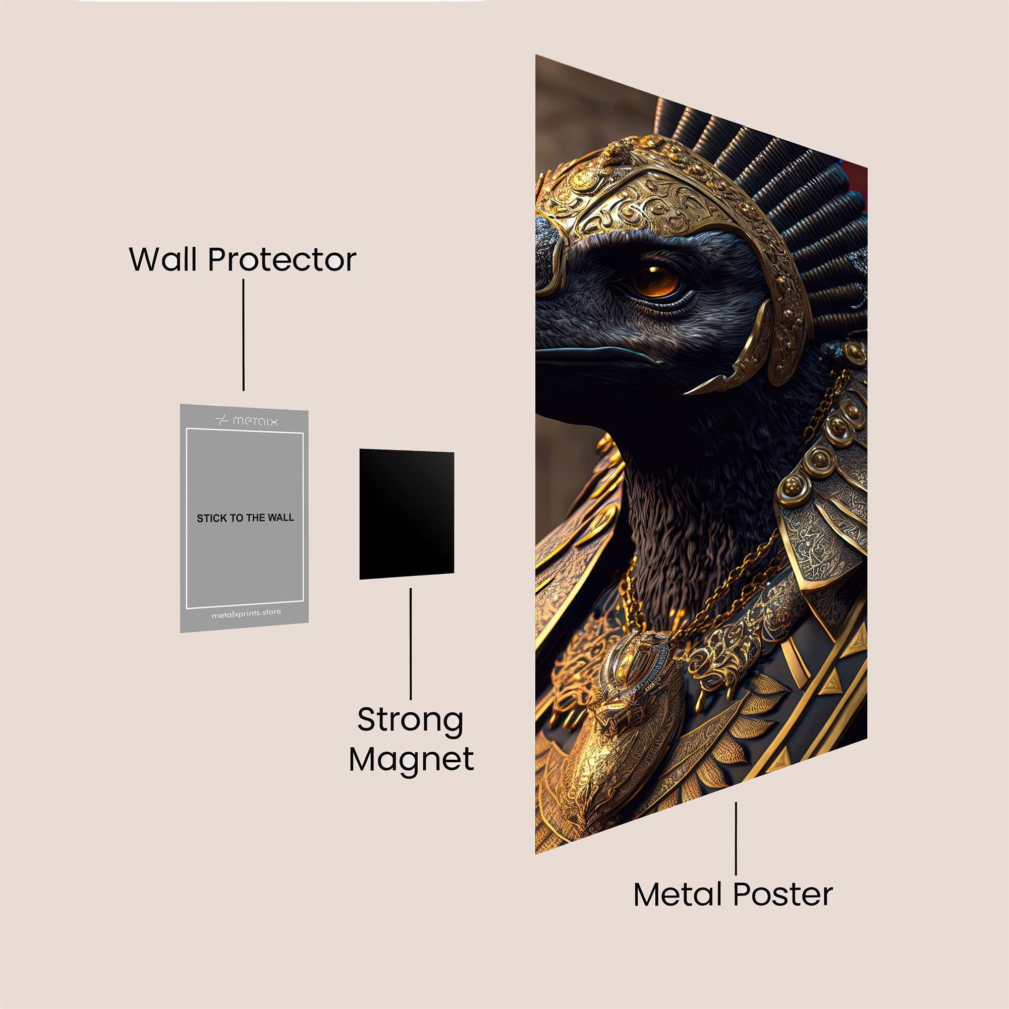 Horus Majestic Safe Wall Magnetic / M