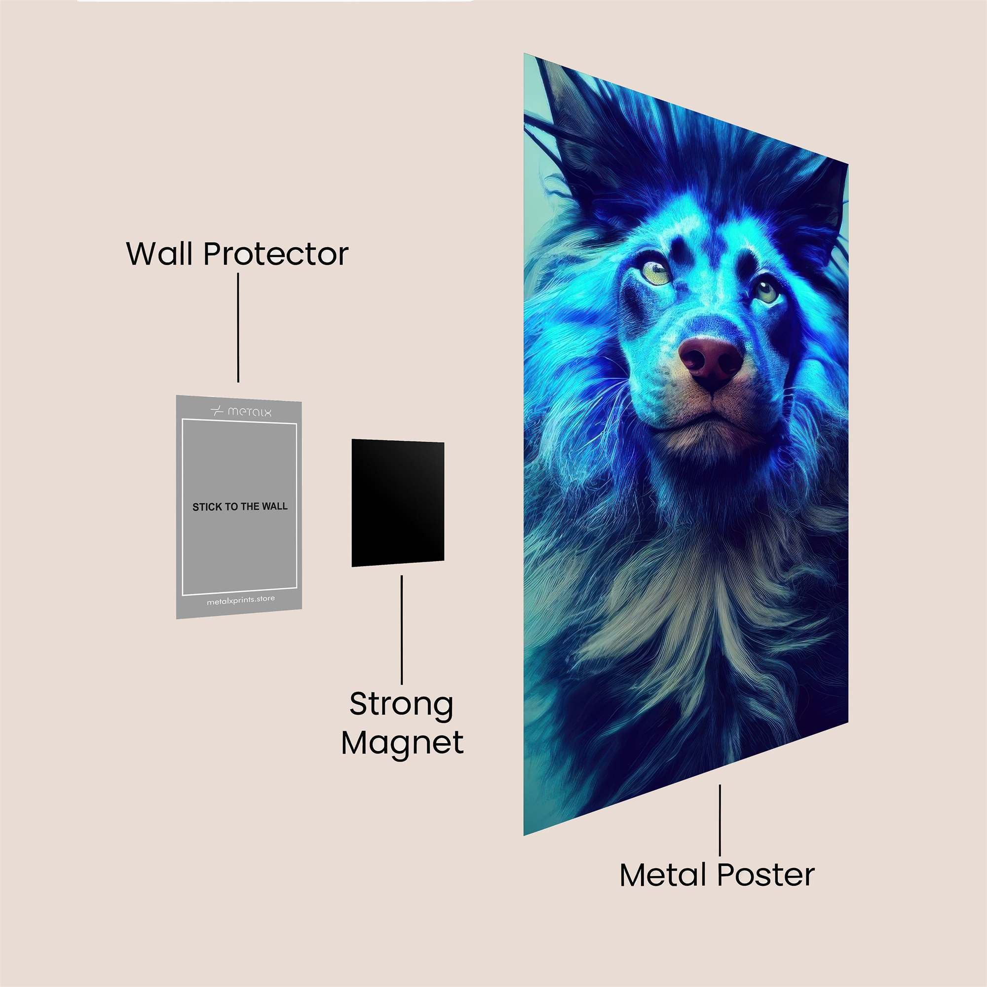 Lunar Majesty Safe Wall Magnetic / M