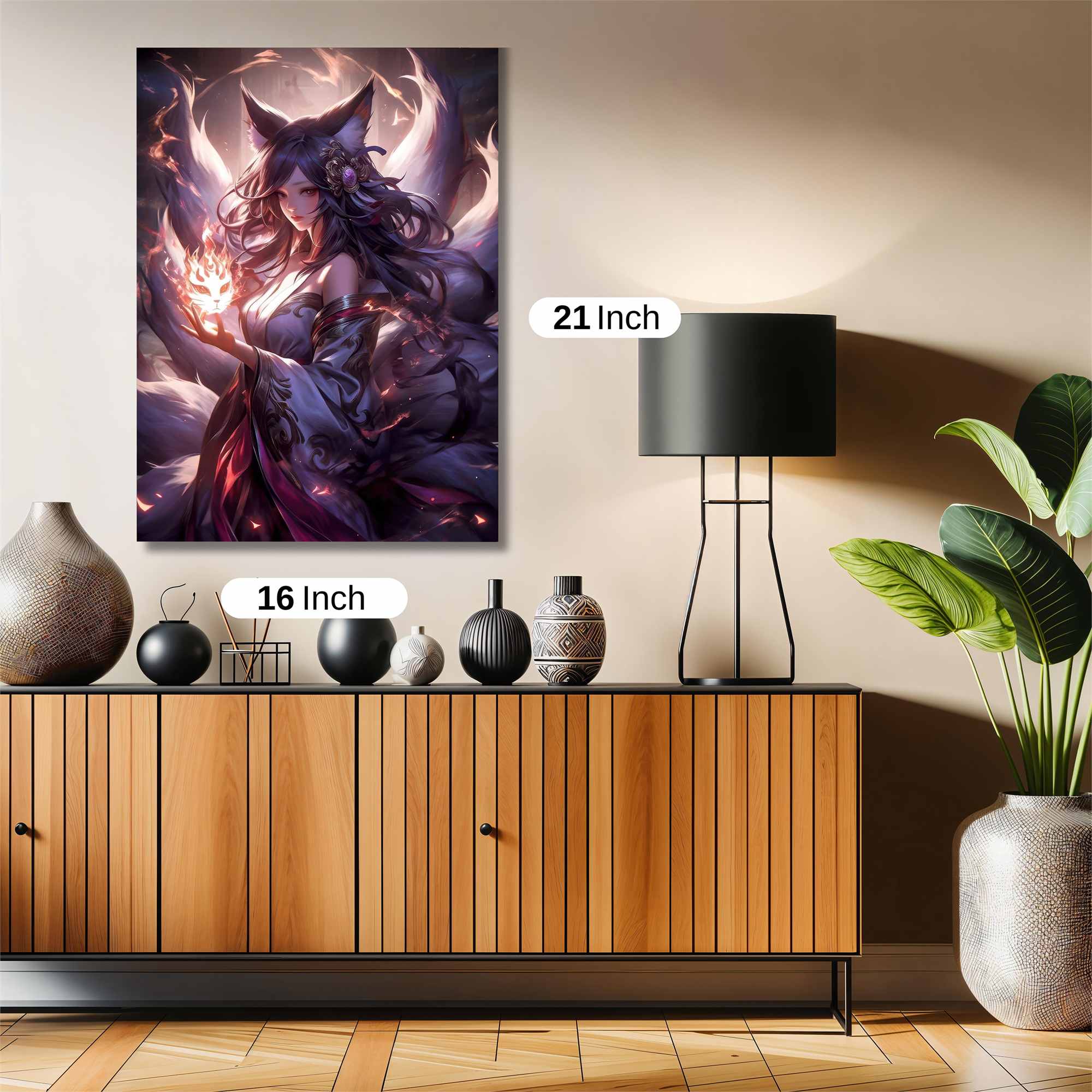 Kitsune Enigma Safe Wall Magnetic / M