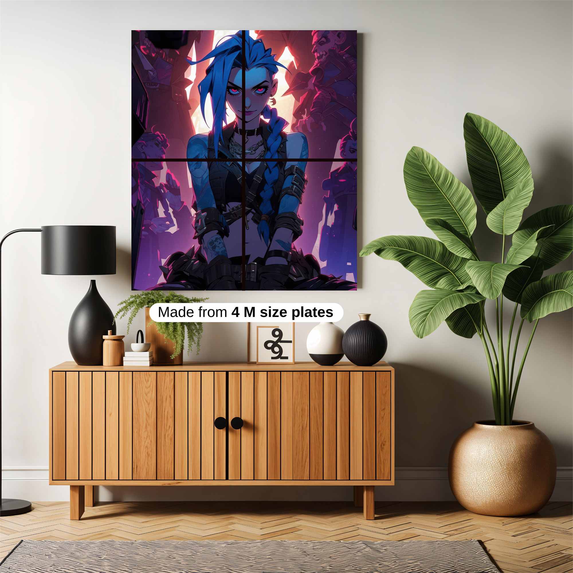 Jinx Defiant Safe Wall Magnetic / M