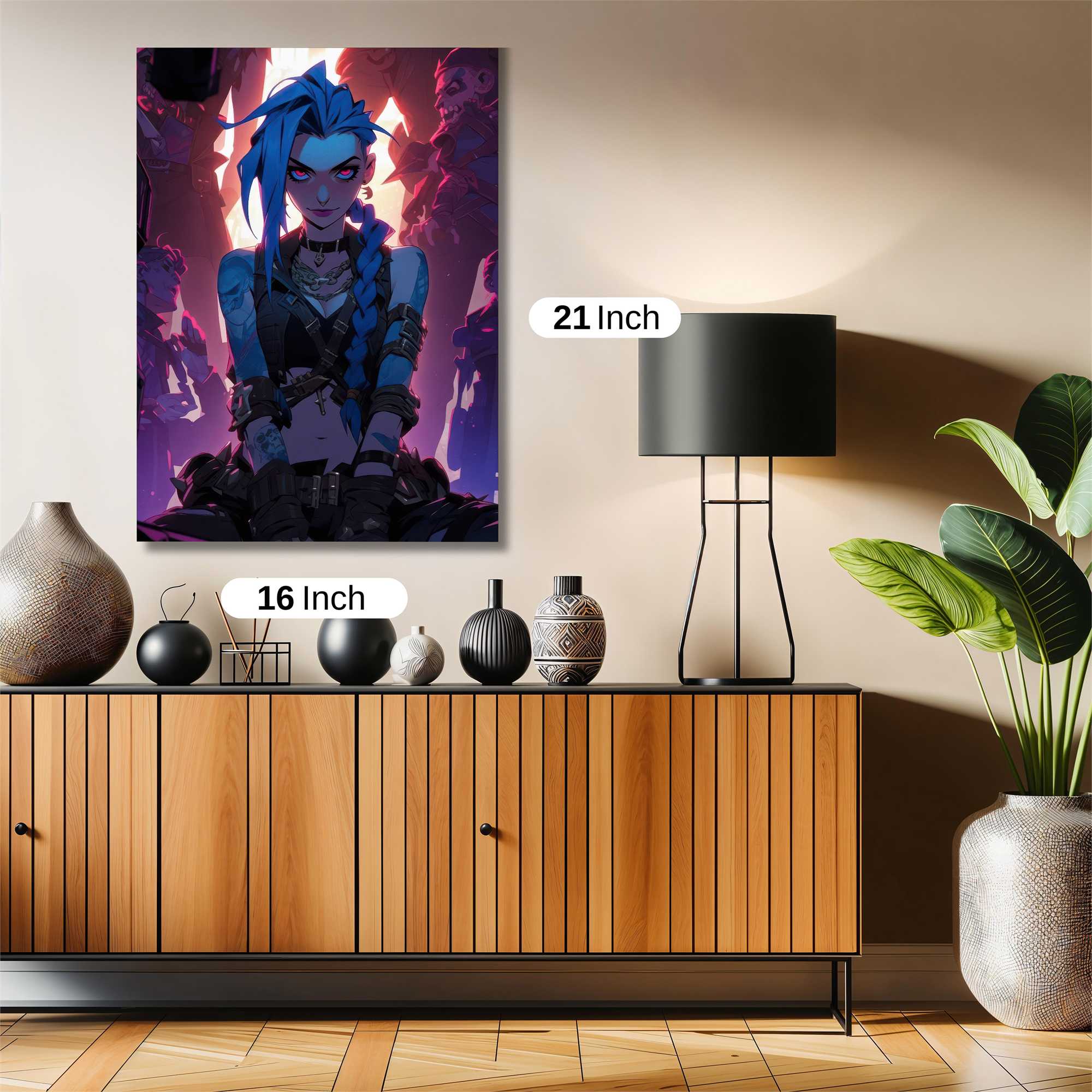 Jinx Defiant Safe Wall Magnetic / M