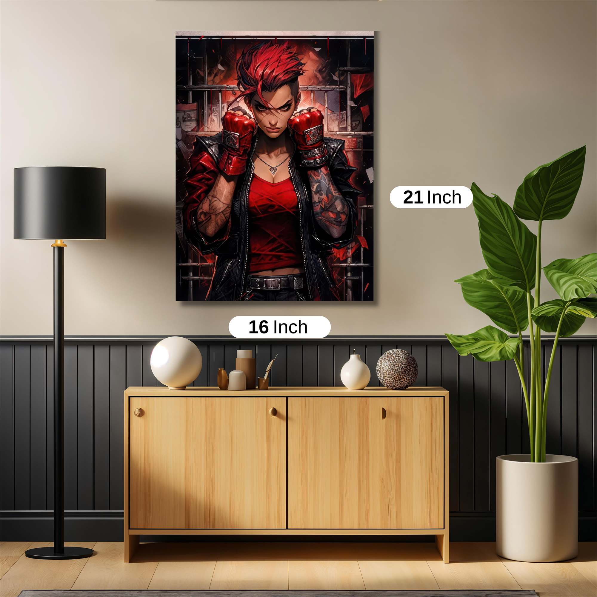 Rebel Rage Safe Wall Magnetic / M