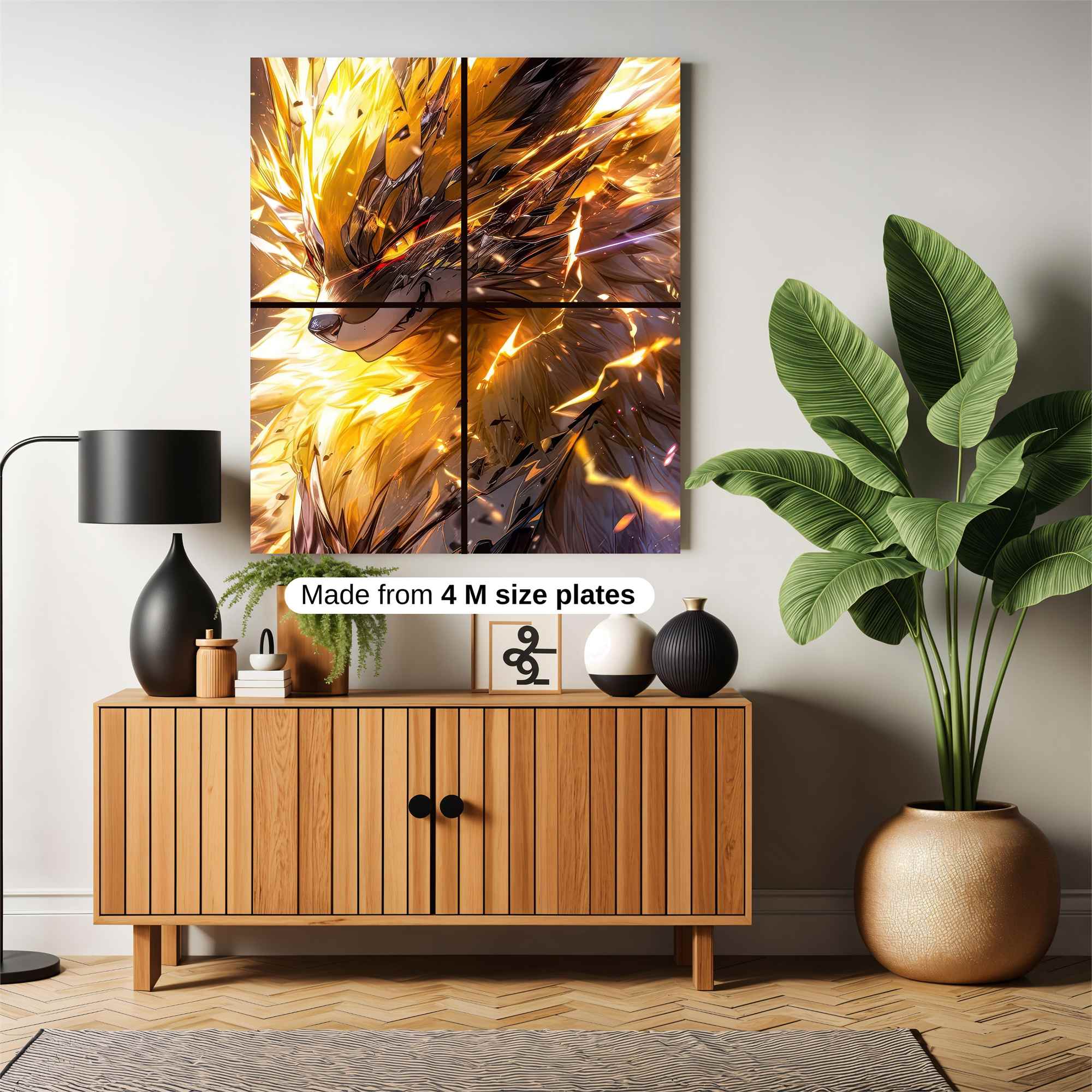 Ninetales Radiant Safe Wall Magnetic / M