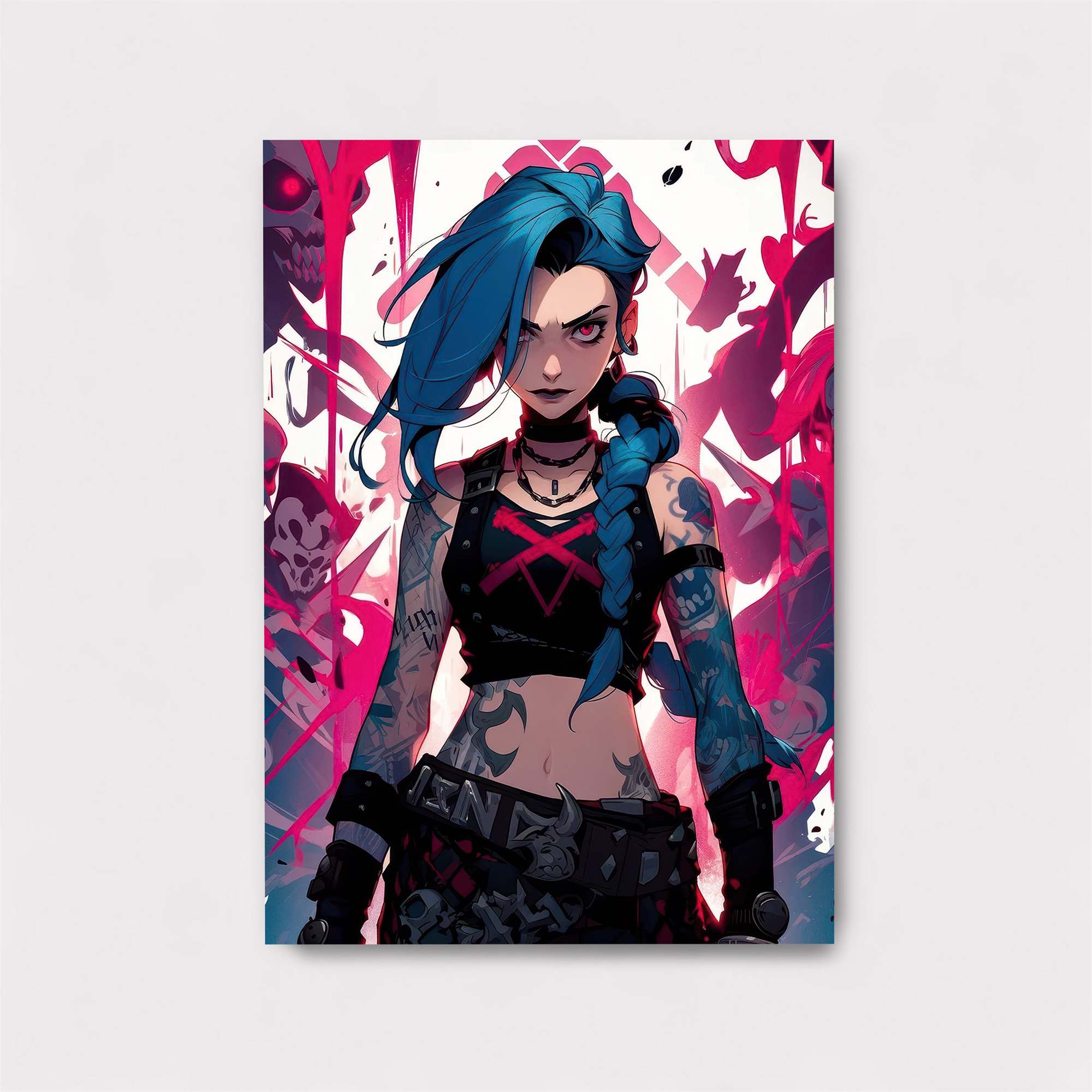 Jinx Rebellion Safe Wall Magnetic / M