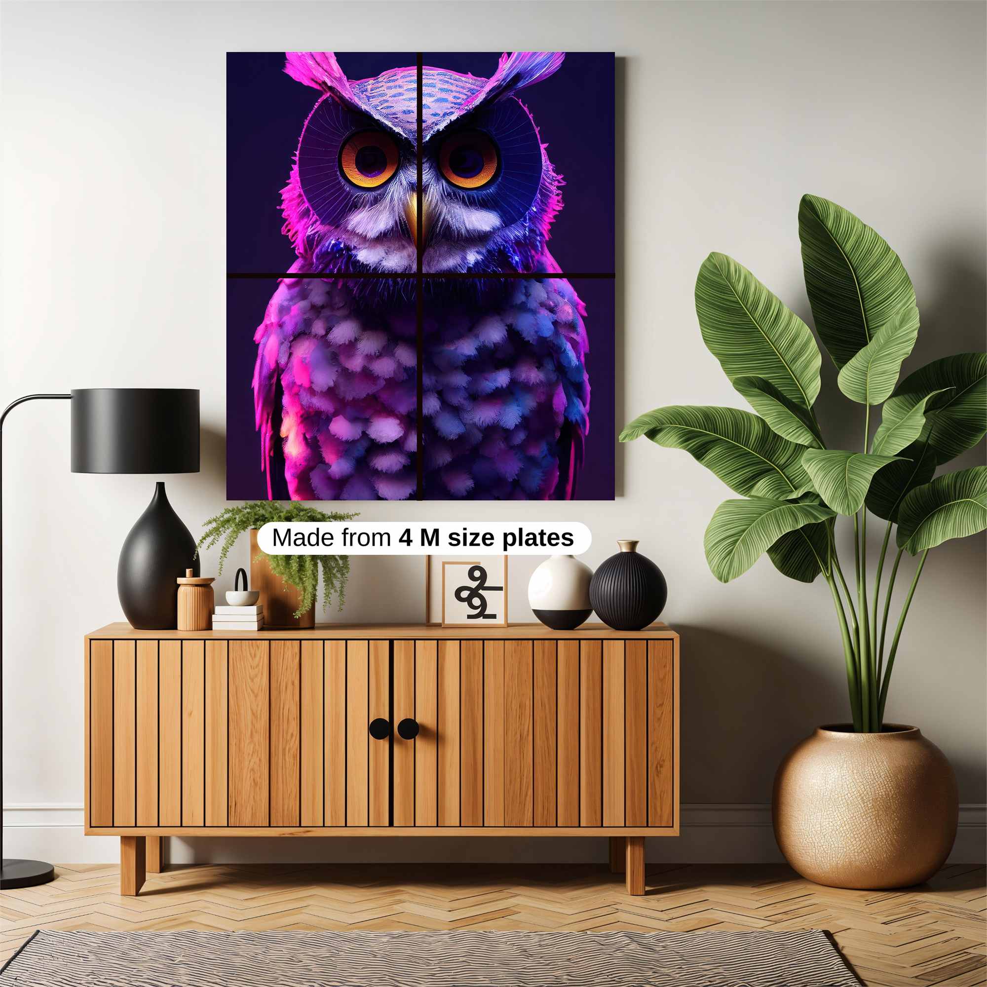 Owl Radiant Safe Wall Magnetic / M