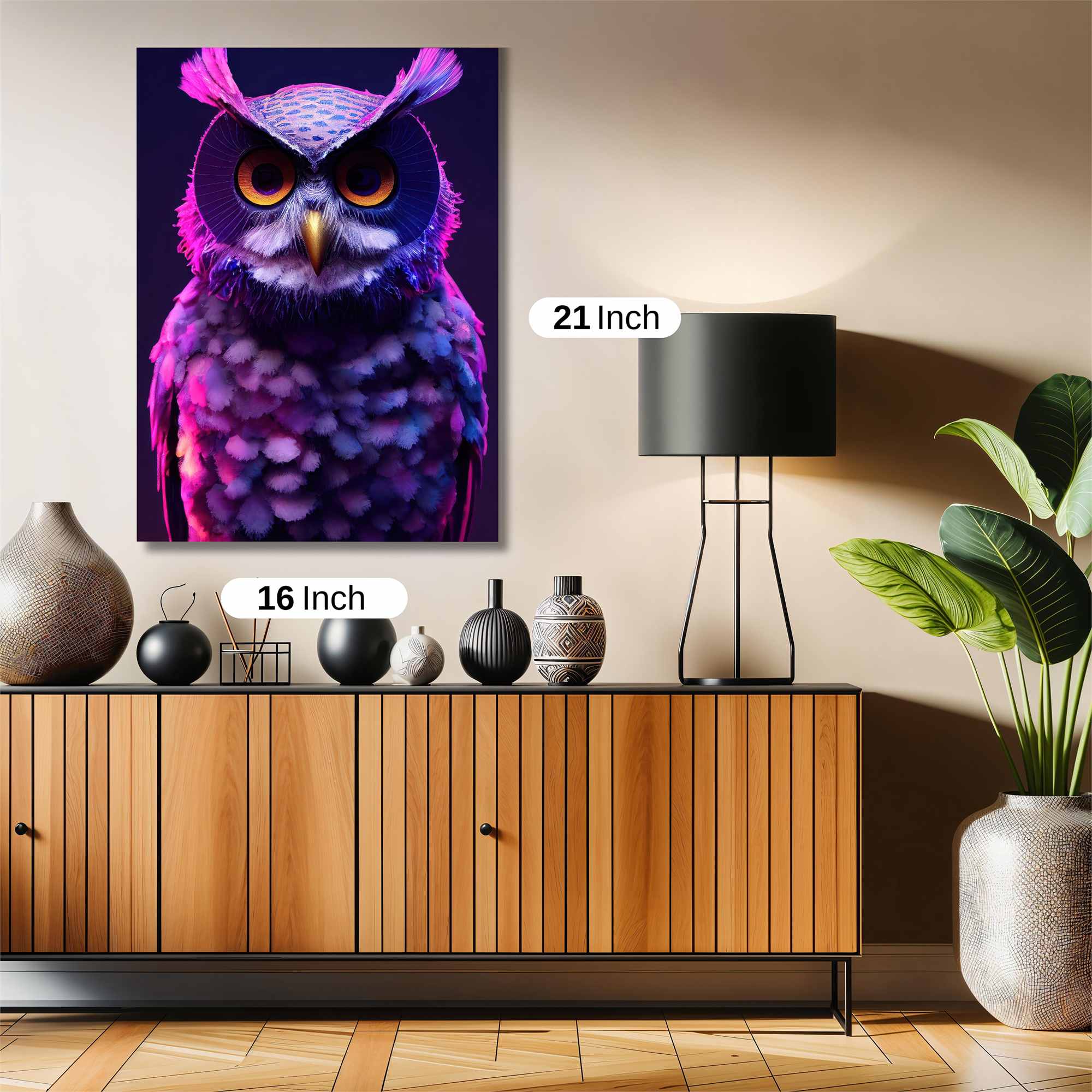 Owl Radiant Safe Wall Magnetic / M