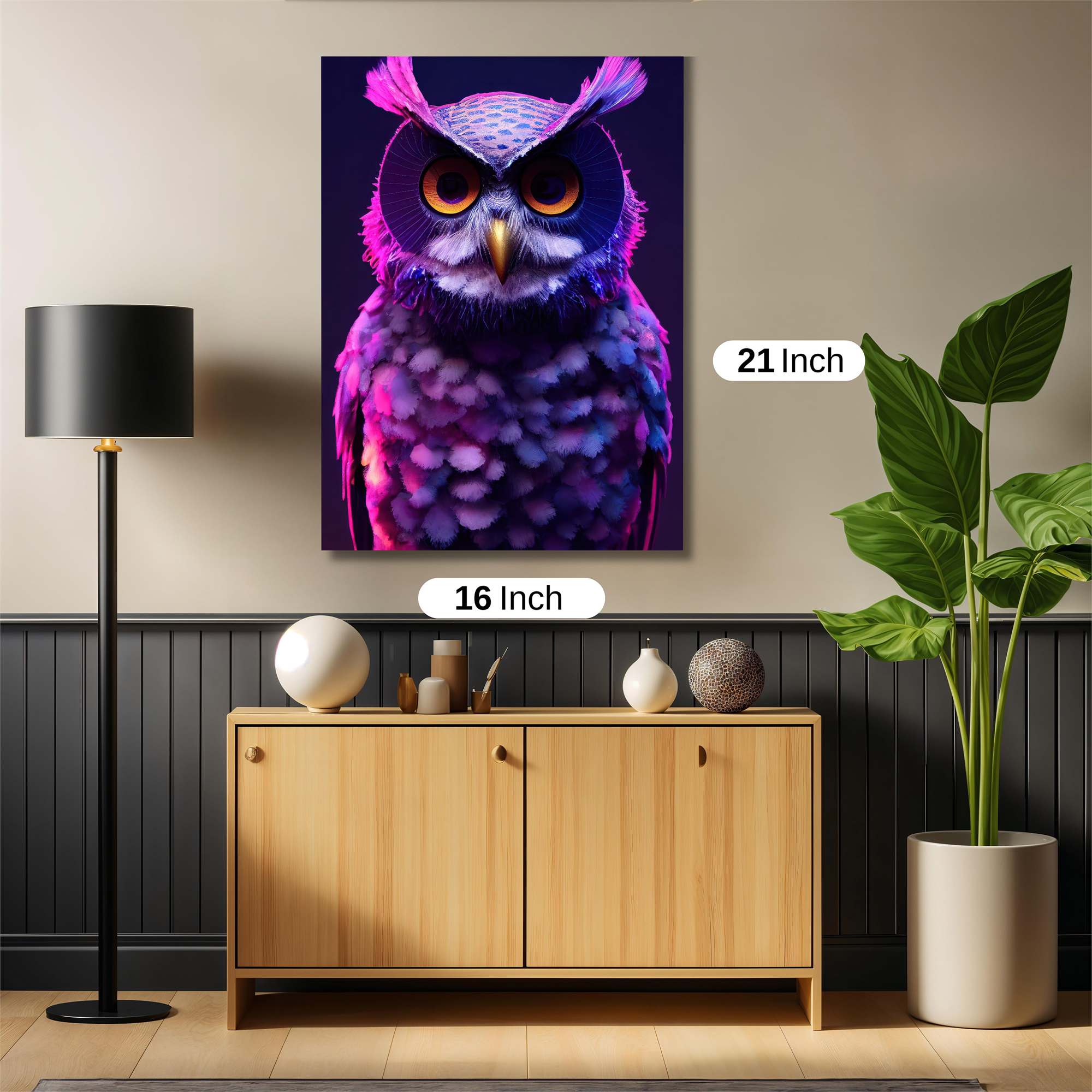 Owl Radiant Safe Wall Magnetic / M