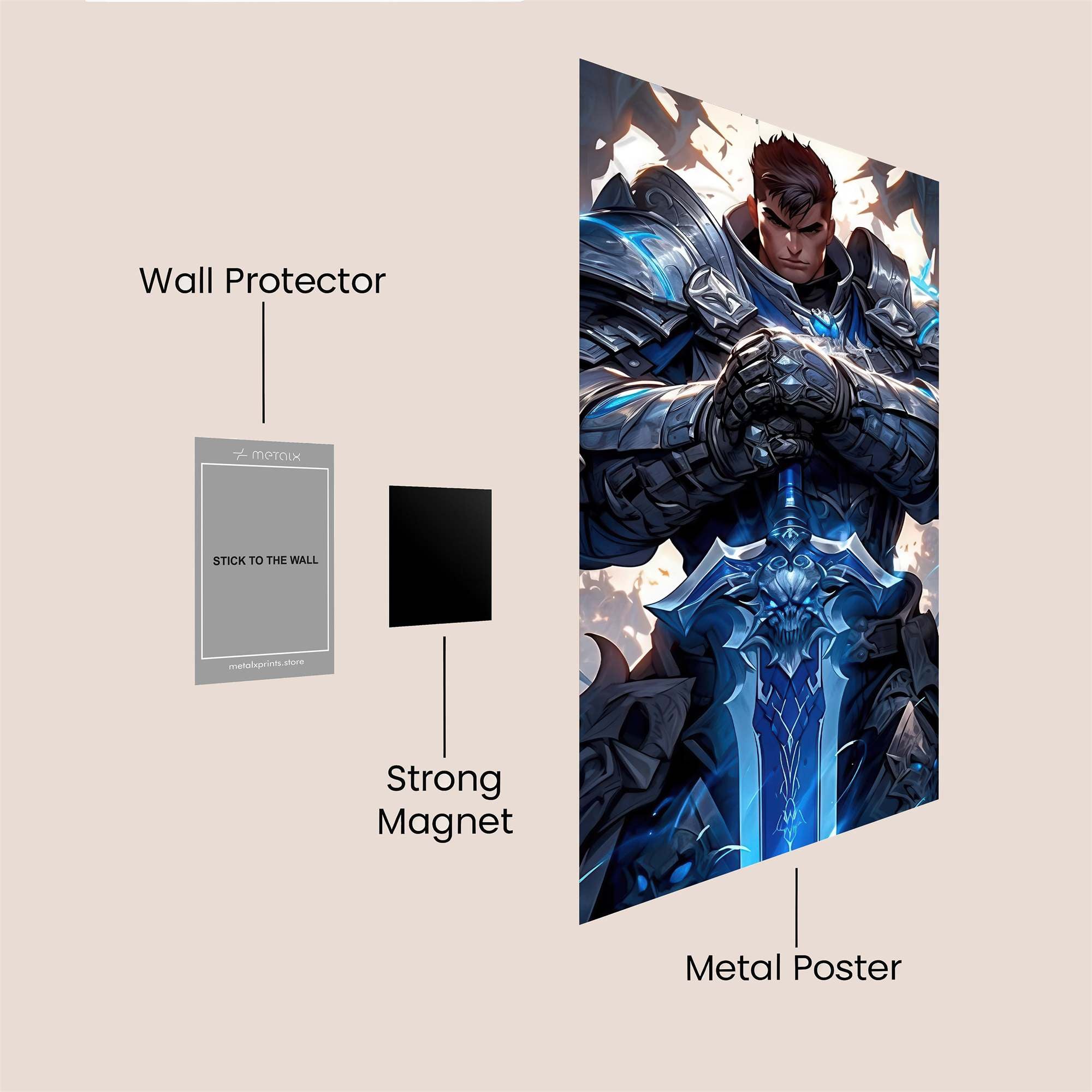 Guardian Radiant Safe Wall Magnetic / M