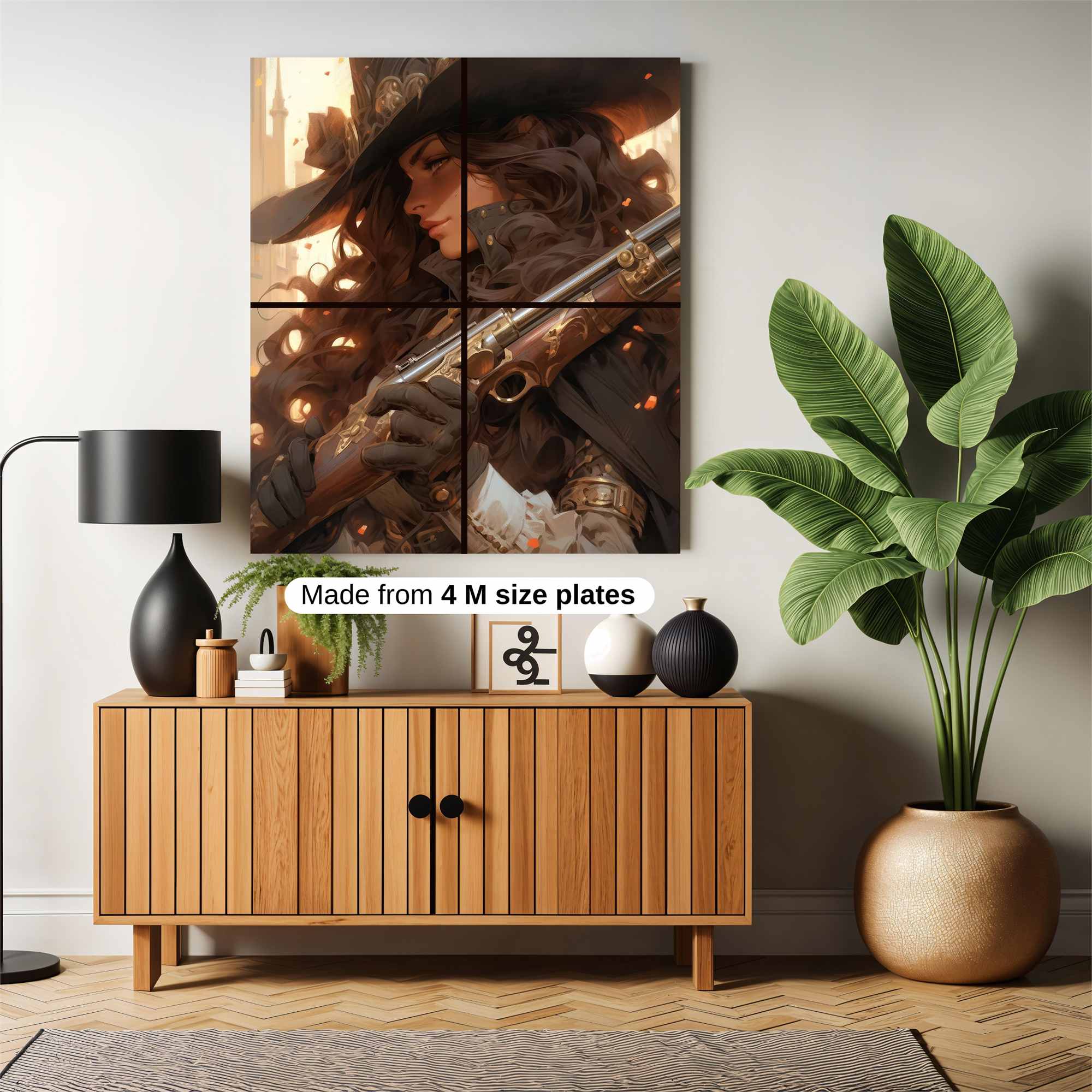 Cowgirl Enigma Safe Wall Magnetic / M