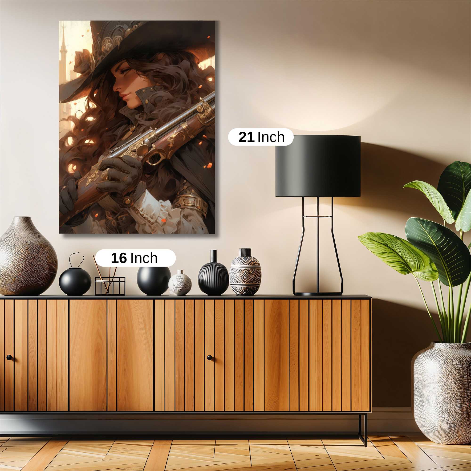 Cowgirl Enigma Safe Wall Magnetic / M