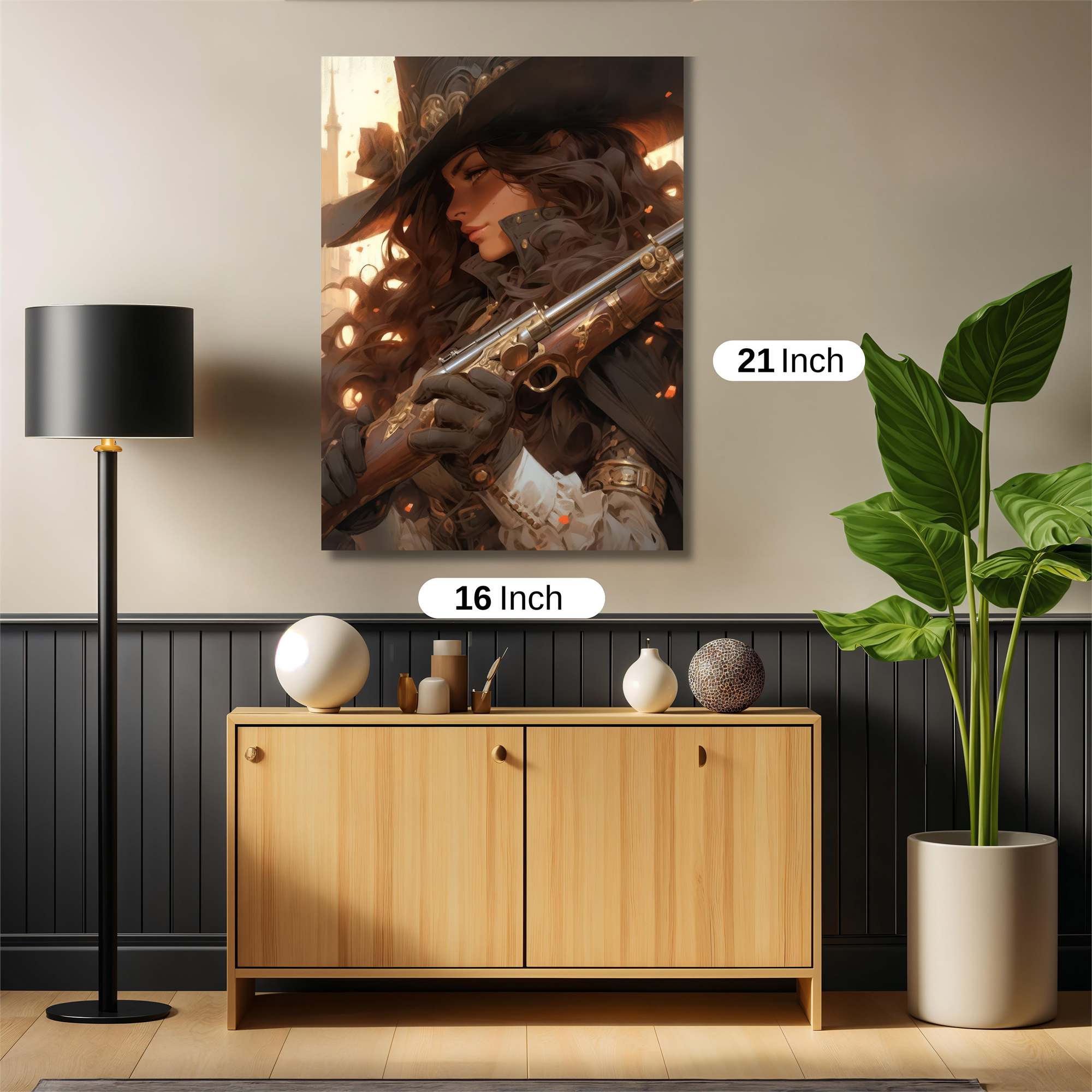 Cowgirl Enigma Safe Wall Magnetic / M