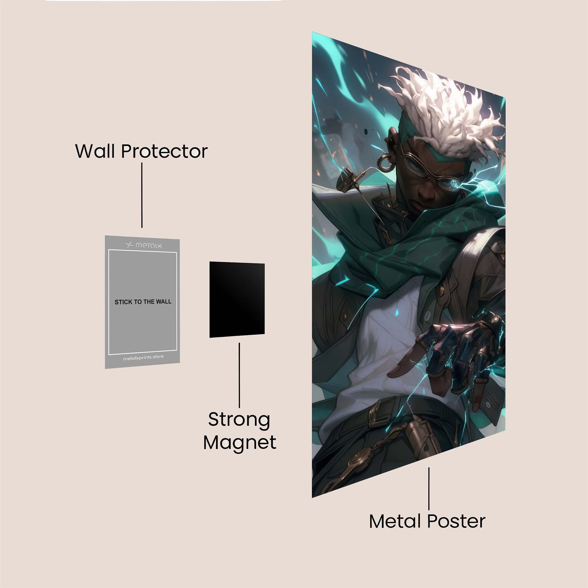 Spark Dynamo Safe Wall Magnetic / M