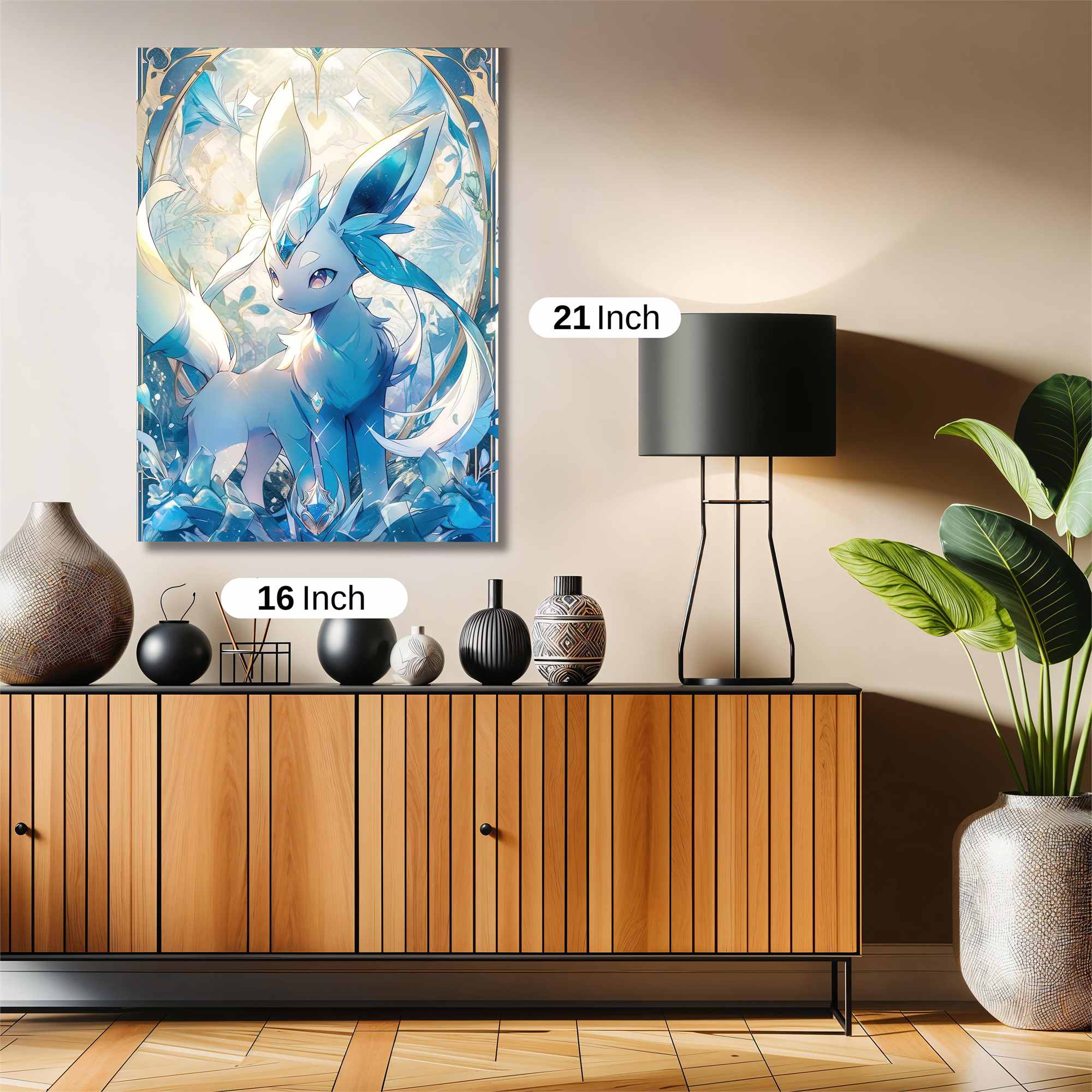 Glaceon Radiant Safe Wall Magnetic / M
