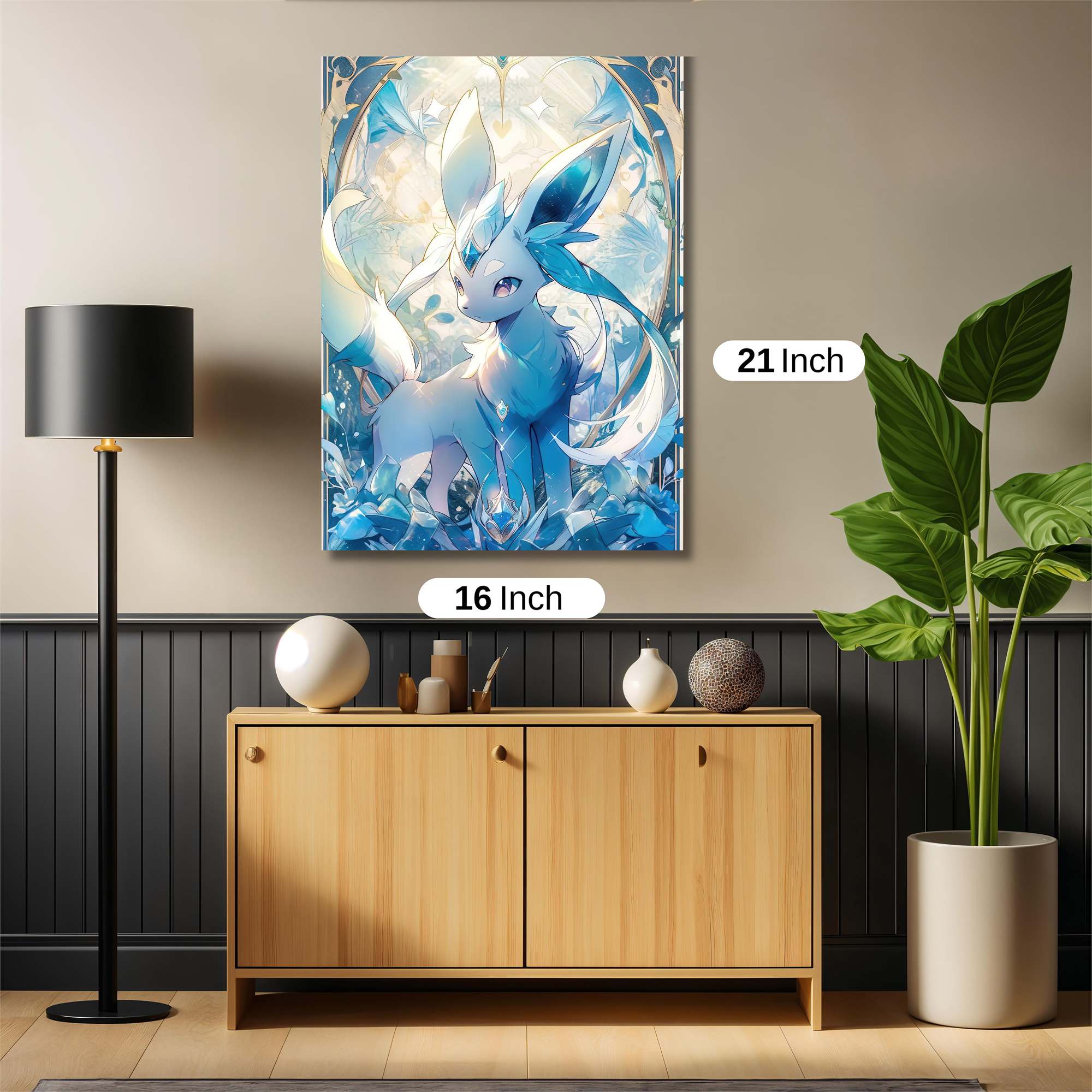 Glaceon Radiant Safe Wall Magnetic / M