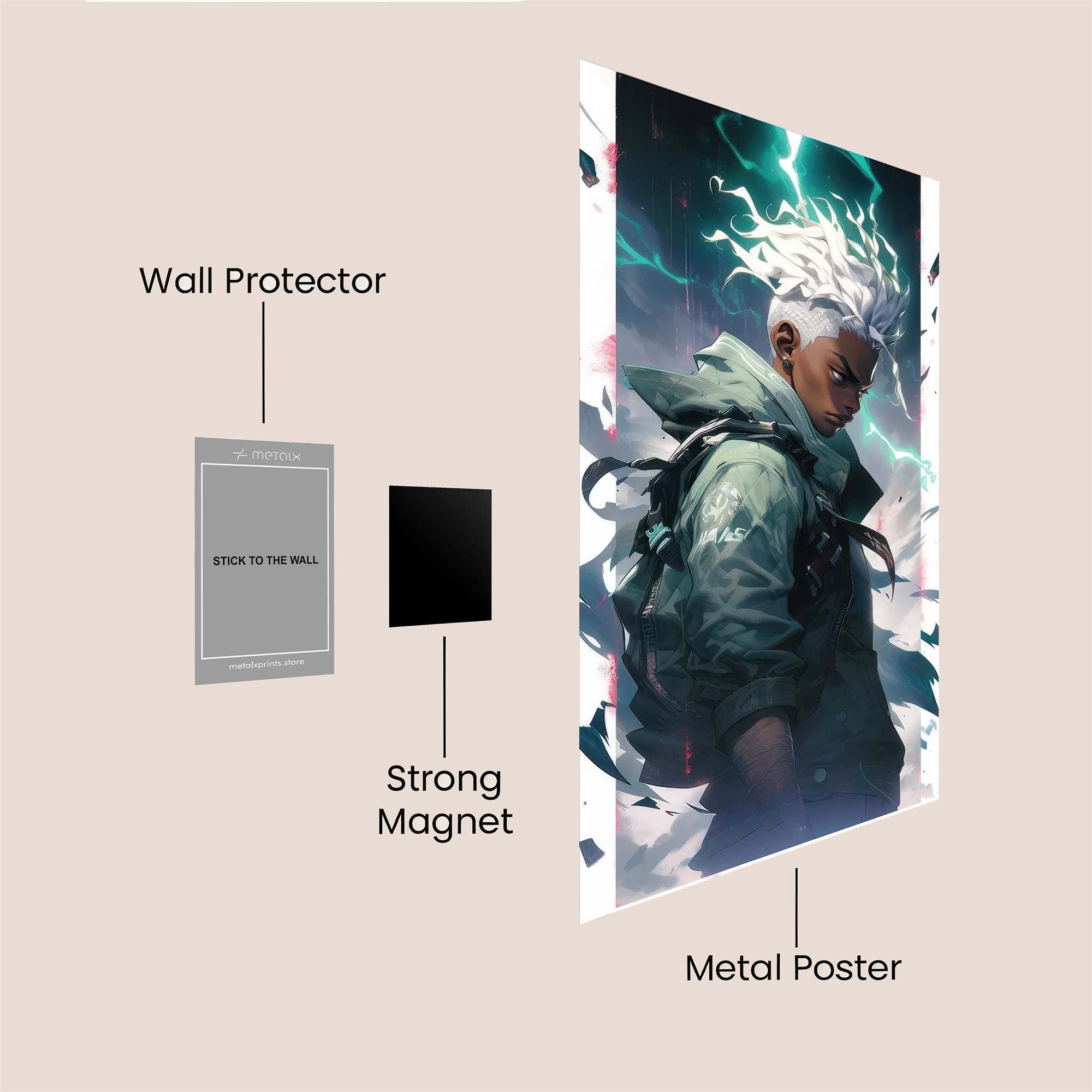 Storm Surge Safe Wall Magnetic / M