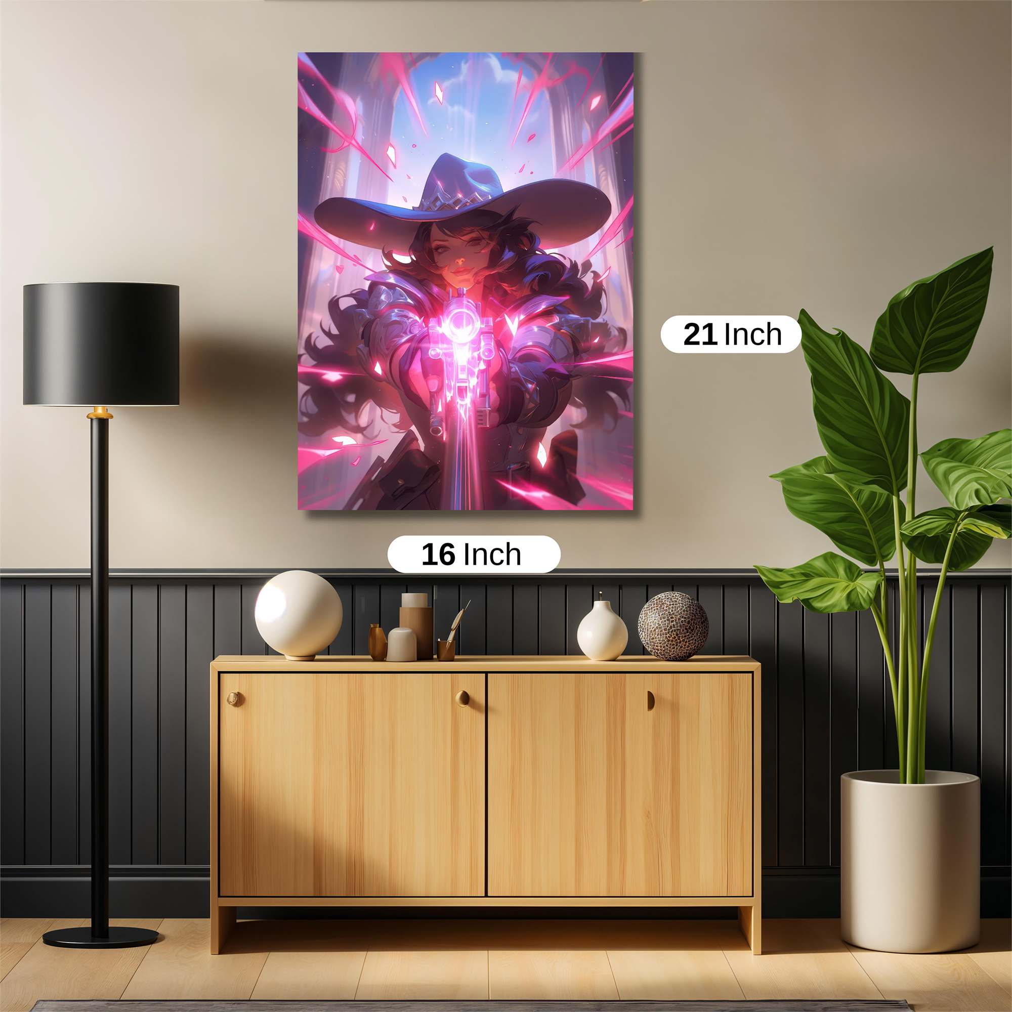 Ashe Radiant Safe Wall Magnetic / M