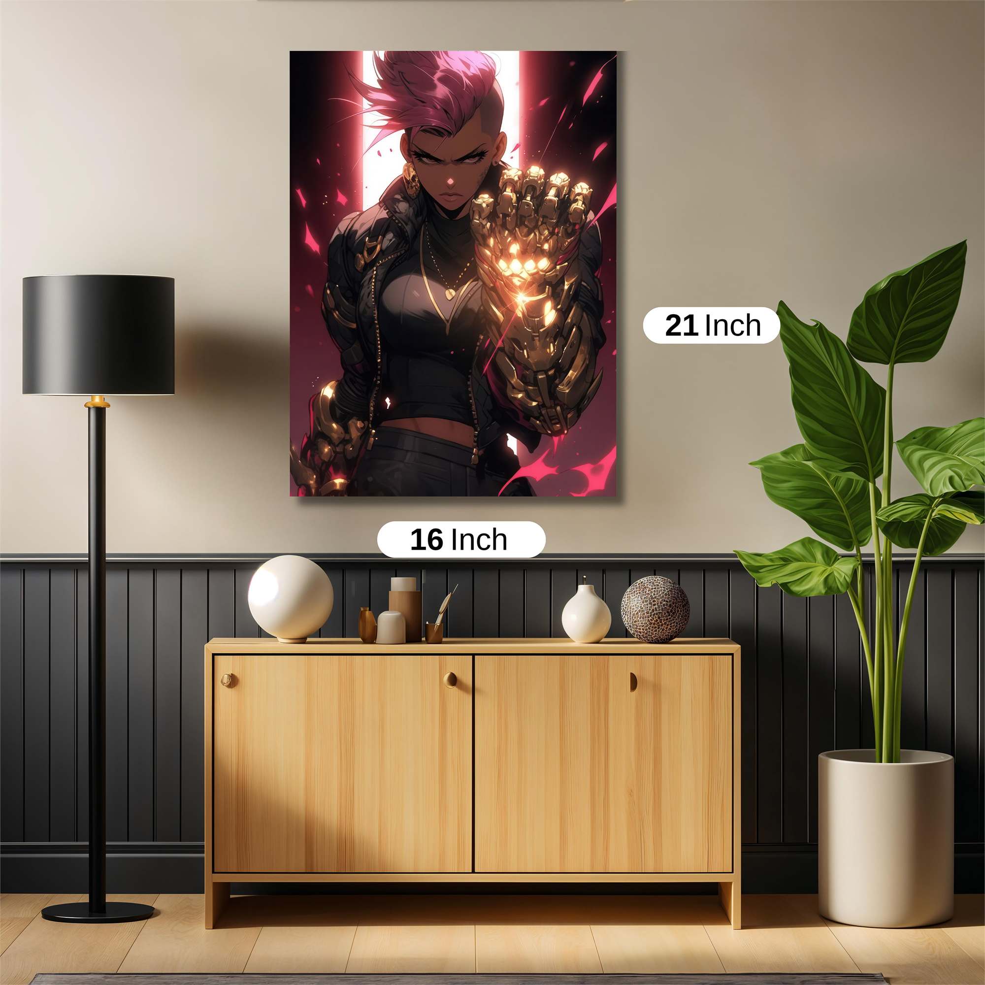 Gauntlet Glow Safe Wall Magnetic / M